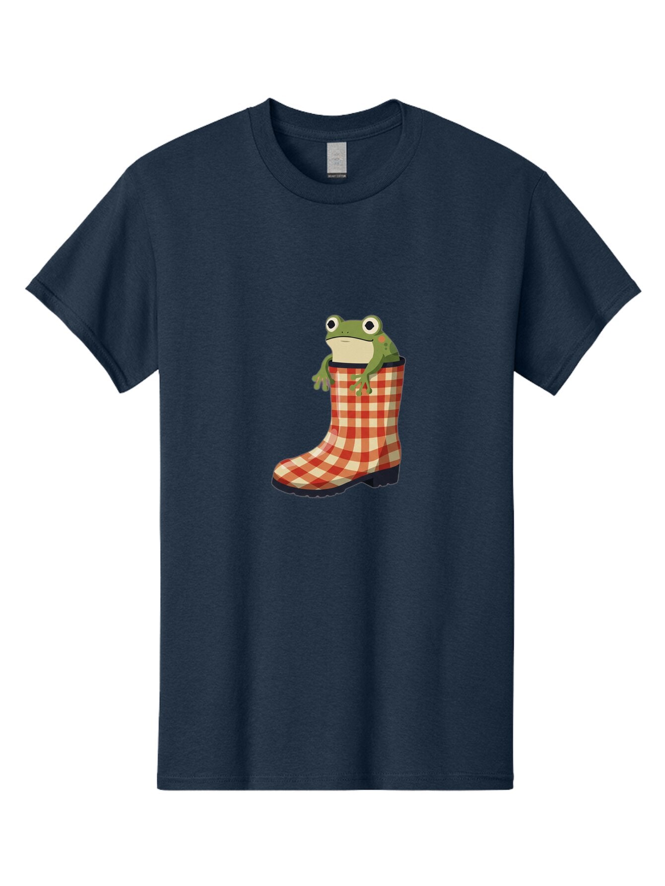 Gingham-Boot-Frog Men'S Graphic Tee, 100% Cotton, Comfortable Casual Summer Wear, Machine Washable, Vintage Camera, Old Camera, Antique Camera, Black Camera, Classic Photography, Photography Equipment, Nostalgic Device, Film Camera, Camera Art Bam544 9