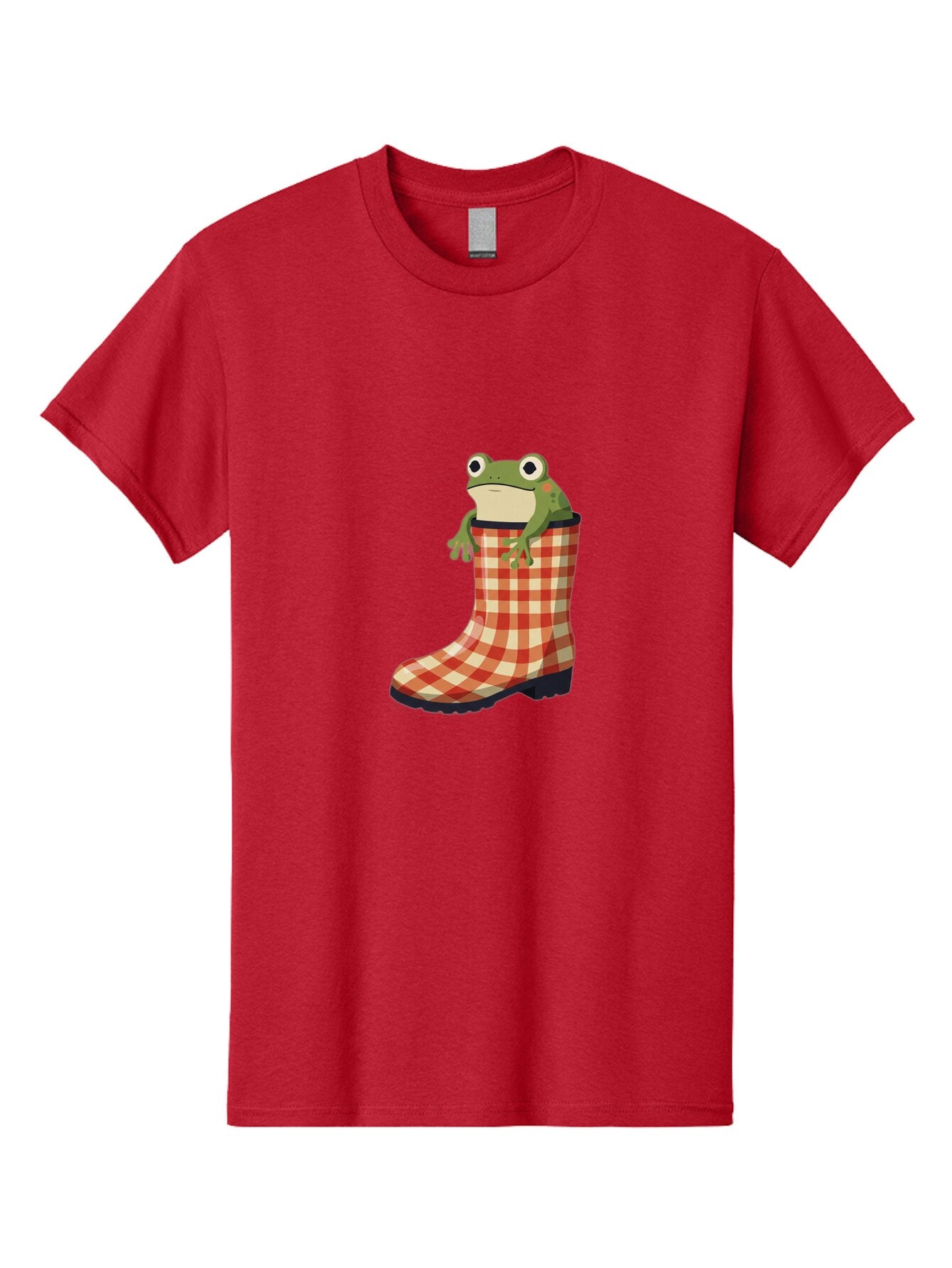 Gingham-Boot-Frog Men'S Graphic Tee, 100% Cotton, Comfortable Casual Summer Wear, Machine Washable, Vintage Camera, Old Camera, Antique Camera, Black Camera, Classic Photography, Photography Equipment, Nostalgic Device, Film Camera, Camera Art Bam544 7