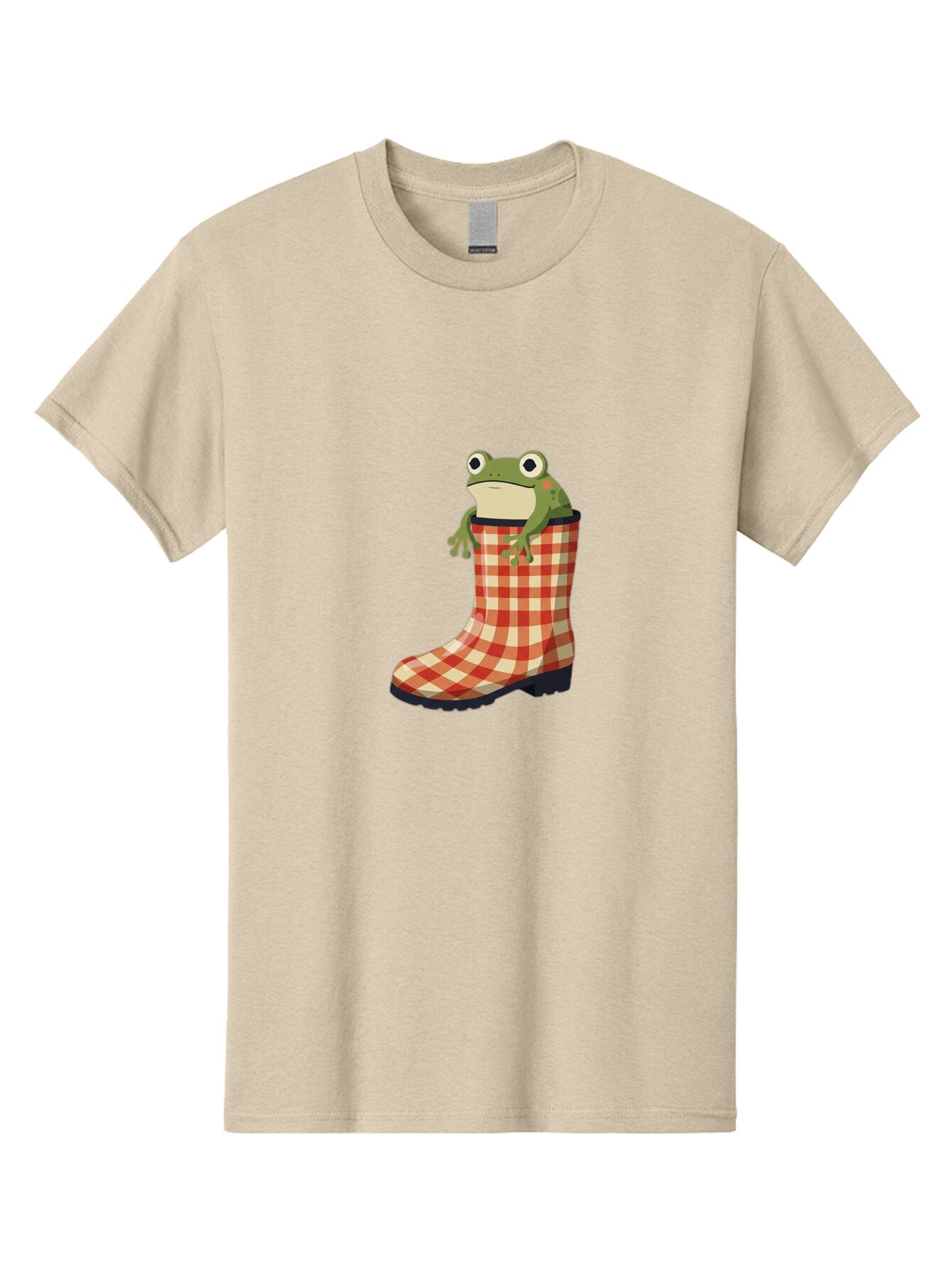 Gingham-Boot-Frog Men'S Graphic Tee, 100% Cotton, Comfortable Casual Summer Wear, Machine Washable, Vintage Camera, Old Camera, Antique Camera, Black Camera, Classic Photography, Photography Equipment, Nostalgic Device, Film Camera, Camera Art Bam544 13