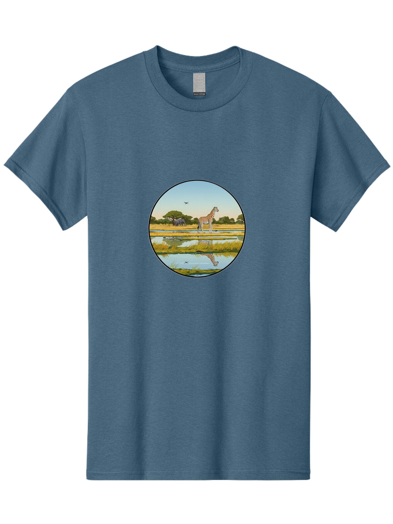 Giraffe-Scene Men'S Graphic Tee, 100% Cotton, Comfortable Casual Summer Wear, Machine Washable, Vintage Camera, Old Camera, Antique Camera, Black Camera, Classic Photography, Photography Equipment, Nostalgic Device, Film Camera, Camera Art Bam545 15
