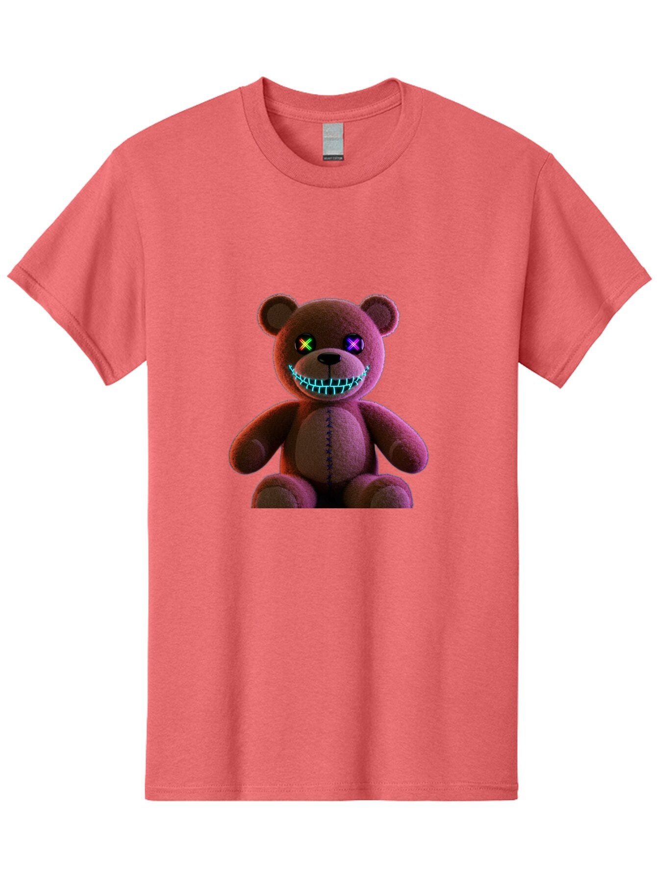 Glowing-Eyes-Teddy-Bear Men'S Graphic Tee, 100% Cotton, Comfortable Casual Summer Wear, Machine Washable, Vintage Camera, Old Camera, Antique Camera, Black Camera, Classic Photography, Photography Equipment, Nostalgic Device, Film Camera, Bam552 7