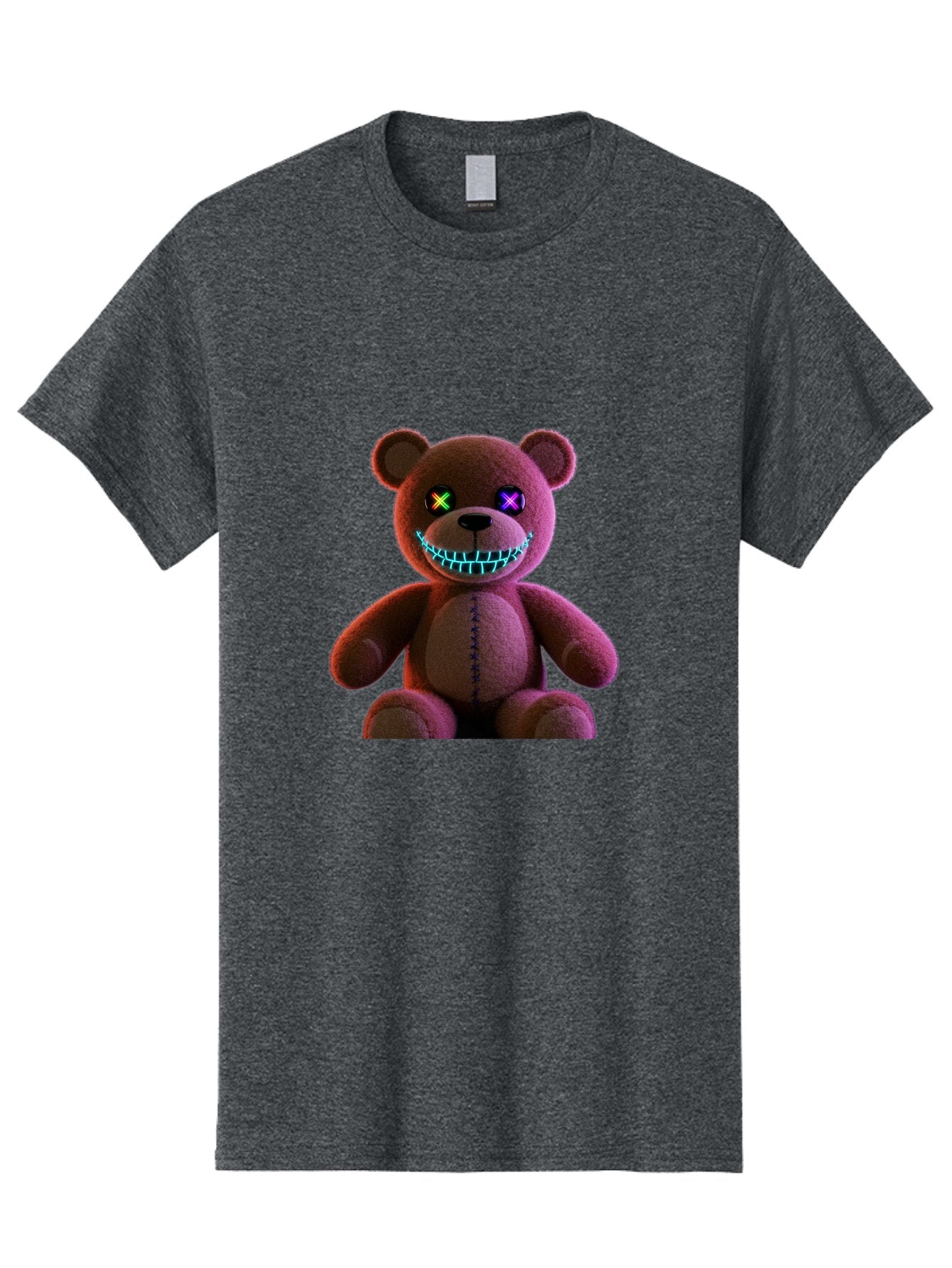 Glowing-Eyes-Teddy-Bear Men'S Graphic Tee, 100% Cotton, Comfortable Casual Summer Wear, Machine Washable, Vintage Camera, Old Camera, Antique Camera, Black Camera, Classic Photography, Photography Equipment, Nostalgic Device, Film Camera, Bam552 14