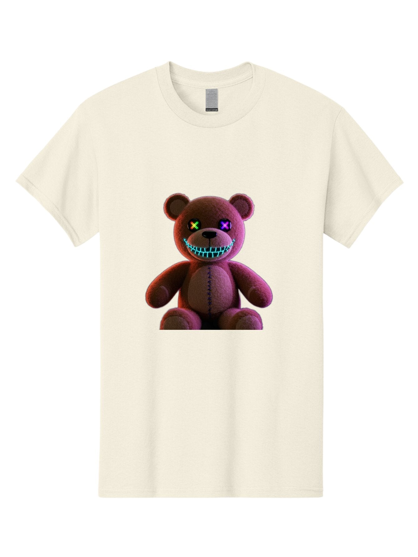 Glowing-Eyes-Teddy-Bear Men'S Graphic Tee, 100% Cotton, Comfortable Casual Summer Wear, Machine Washable, Vintage Camera, Old Camera, Antique Camera, Black Camera, Classic Photography, Photography Equipment, Nostalgic Device, Film Camera, Bam552 13