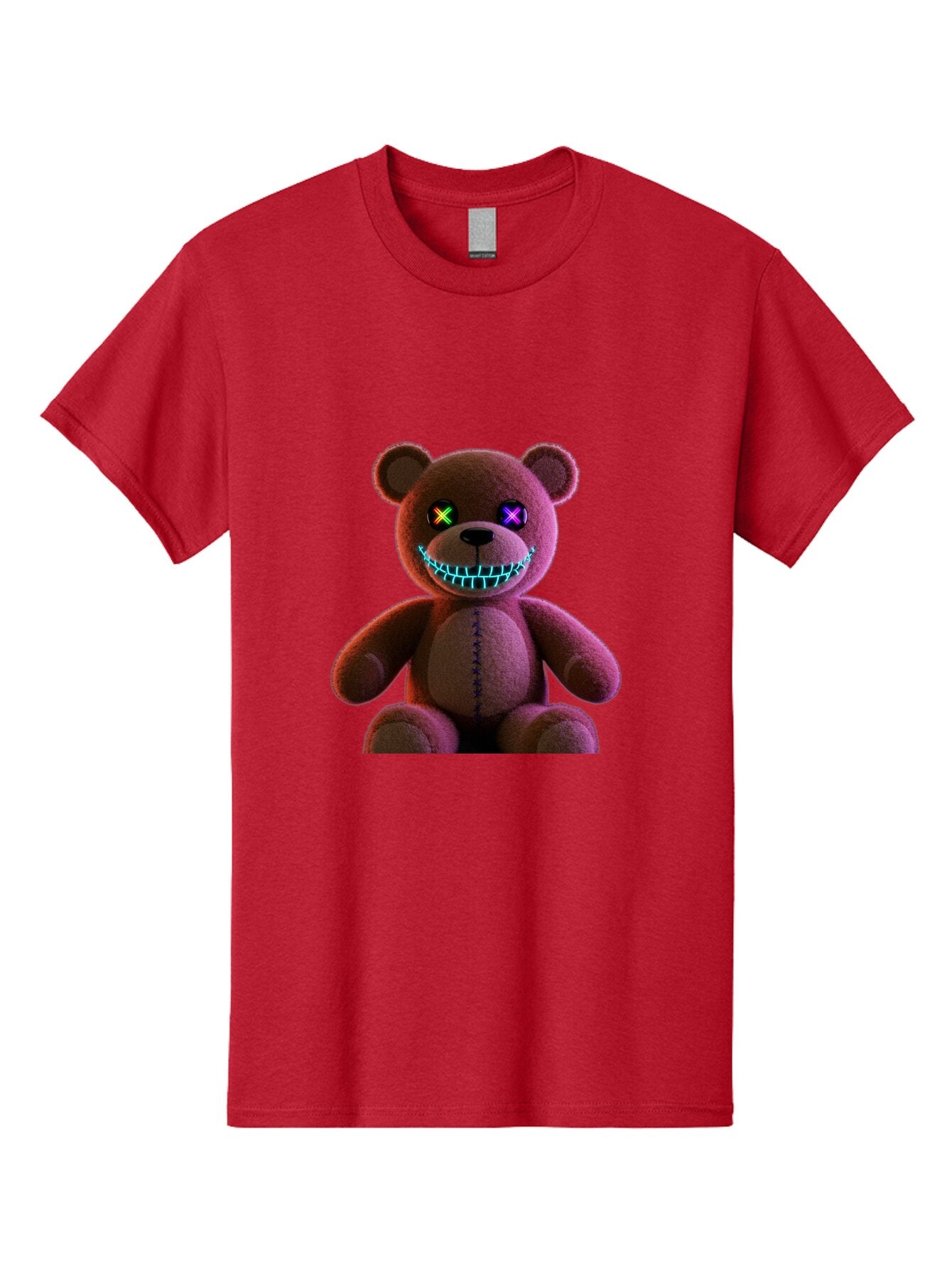 Glowing-Eyes-Teddy-Bear Men'S Graphic Tee, 100% Cotton, Comfortable Casual Summer Wear, Machine Washable, Vintage Camera, Old Camera, Antique Camera, Black Camera, Classic Photography, Photography Equipment, Nostalgic Device, Film Camera, Bam552 11