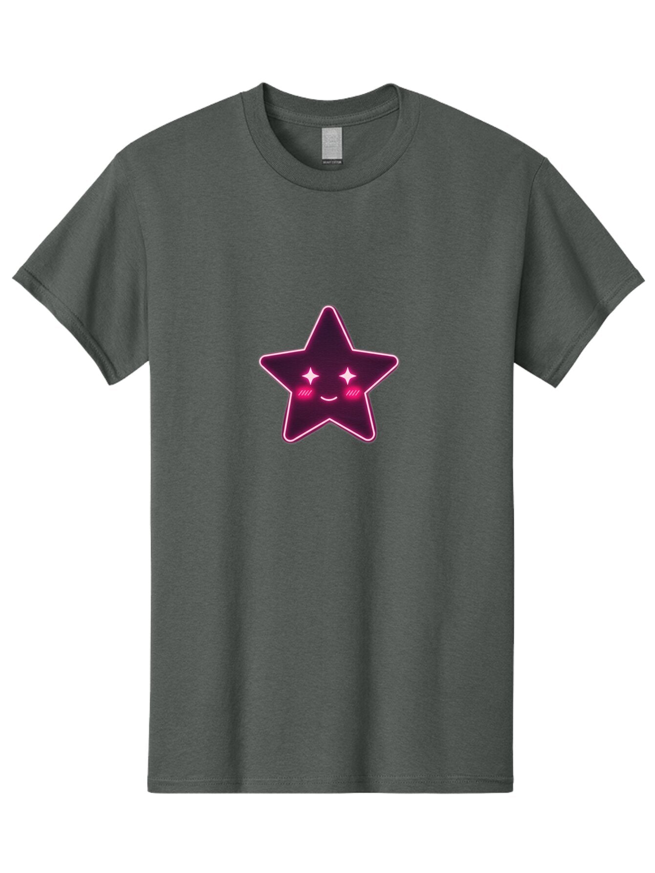 Glowing-Pink-Star Men'S Graphic Tee, 100% Cotton, Comfortable Casual Summer Wear, Machine Washable, Vintage Camera, Old Camera, Antique Camera, Black Camera, Classic Photography, Photography Equipment, Nostalgic Device, Film Camera, Camera Art Bam555 13