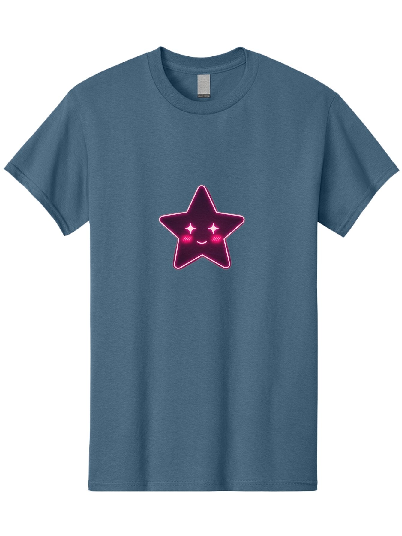 Glowing-Pink-Star Men'S Graphic Tee, 100% Cotton, Comfortable Casual Summer Wear, Machine Washable, Vintage Camera, Old Camera, Antique Camera, Black Camera, Classic Photography, Photography Equipment, Nostalgic Device, Film Camera, Camera Art Bam555 3