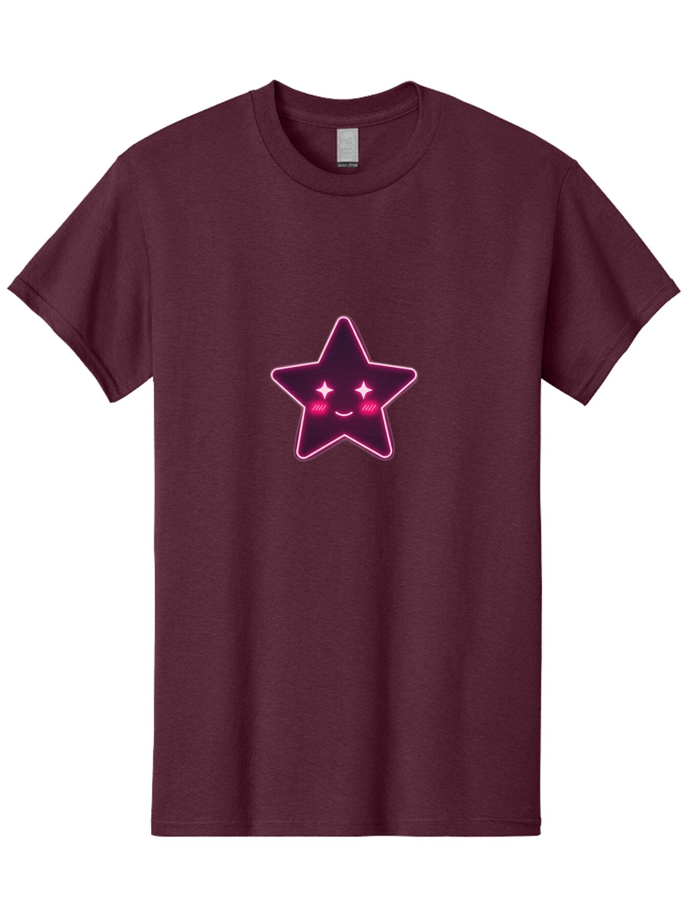 Glowing-Pink-Star Men'S Graphic Tee, 100% Cotton, Comfortable Casual Summer Wear, Machine Washable, Vintage Camera, Old Camera, Antique Camera, Black Camera, Classic Photography, Photography Equipment, Nostalgic Device, Film Camera, Camera Art Bam555 8