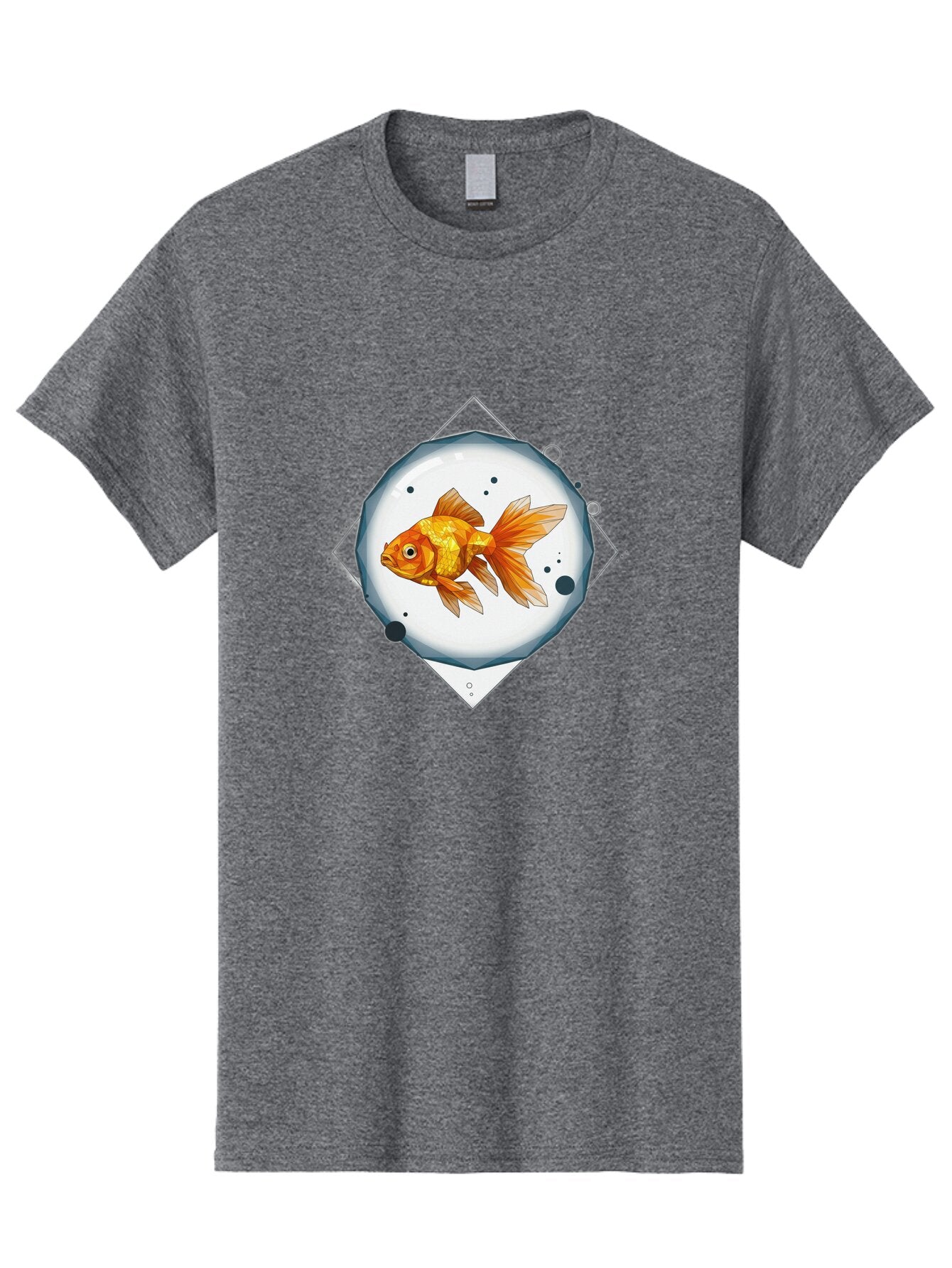 Goldfish-1 Men'S Graphic Tee, 100% Cotton, Comfortable Casual Summer Wear, Machine Washable, Vintage Camera, Old Camera, Antique Camera, Black Camera, Classic Photography, Photography Equipment, Nostalgic Device, Film Camera, Camera Art Bam560 7