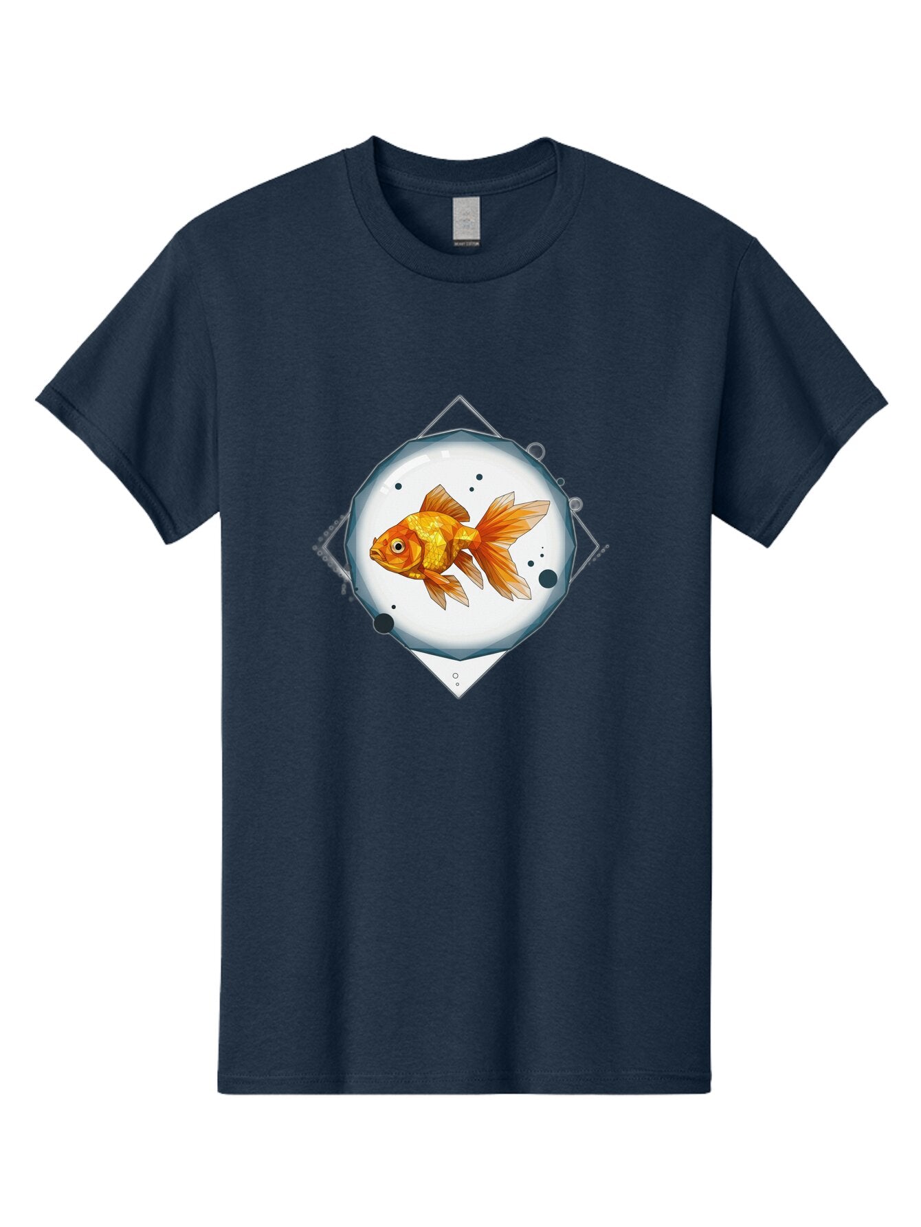 Goldfish-1 Men'S Graphic Tee, 100% Cotton, Comfortable Casual Summer Wear, Machine Washable, Vintage Camera, Old Camera, Antique Camera, Black Camera, Classic Photography, Photography Equipment, Nostalgic Device, Film Camera, Camera Art Bam560 12