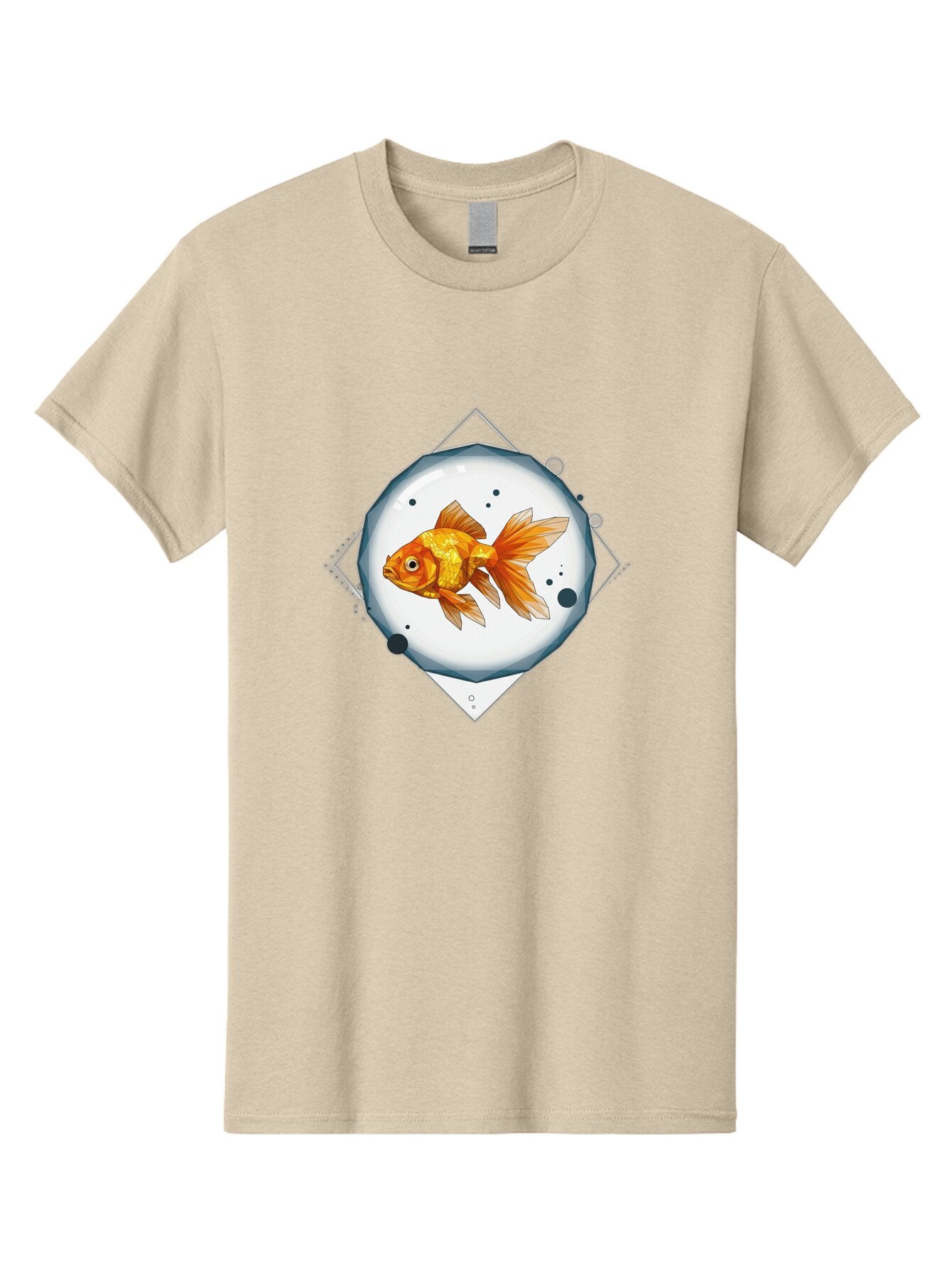 Goldfish-1 Men'S Graphic Tee, 100% Cotton, Comfortable Casual Summer Wear, Machine Washable, Vintage Camera, Old Camera, Antique Camera, Black Camera, Classic Photography, Photography Equipment, Nostalgic Device, Film Camera, Camera Art Bam560 15