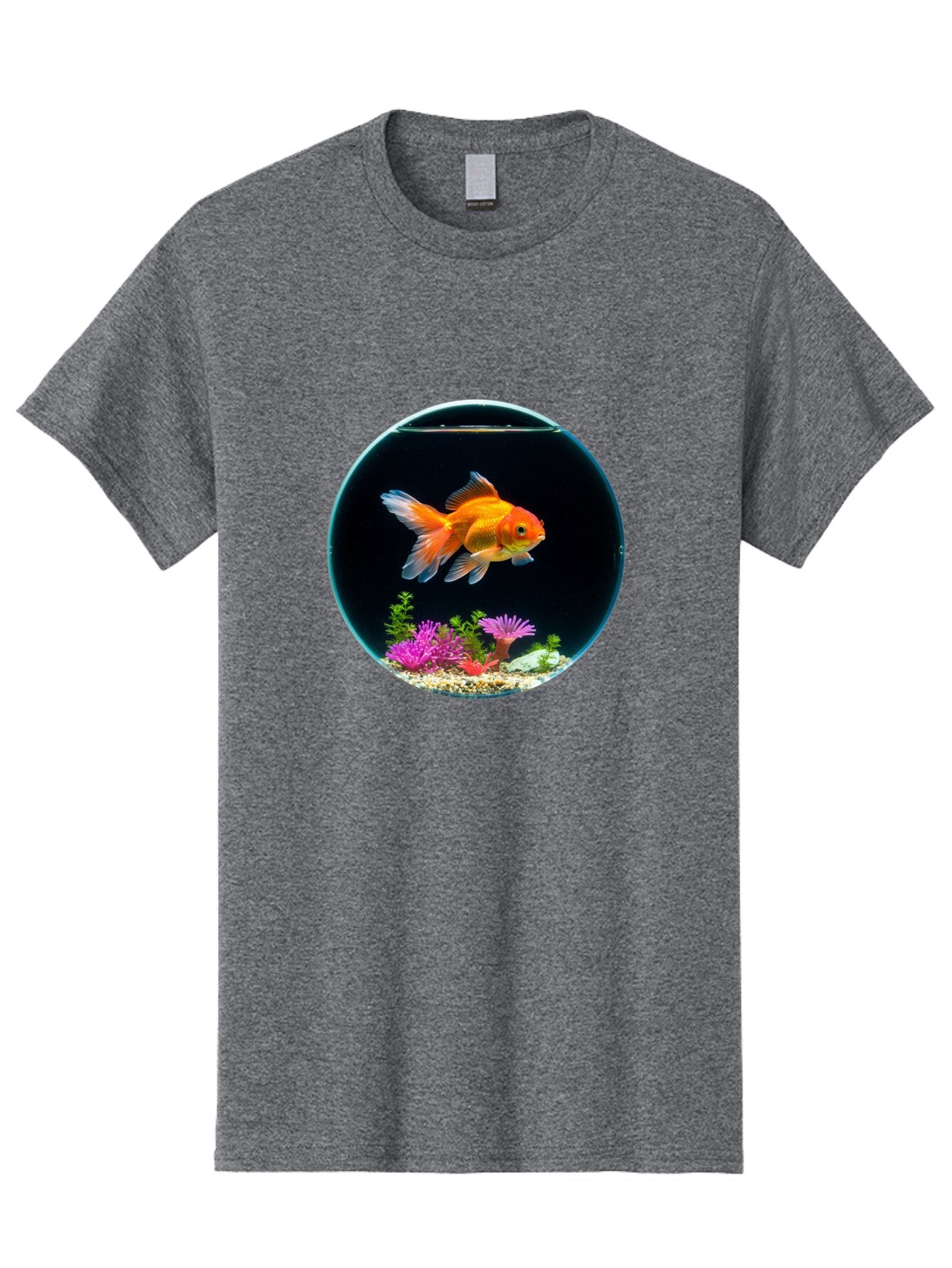 Goldfish-Bowl Men'S Graphic Tee, 100% Cotton, Comfortable Casual Summer Wear, Machine Washable, Vintage Camera, Old Camera, Antique Camera, Black Camera, Classic Photography, Photography Equipment, Nostalgic Device, Film Camera, Camera Art Bam561