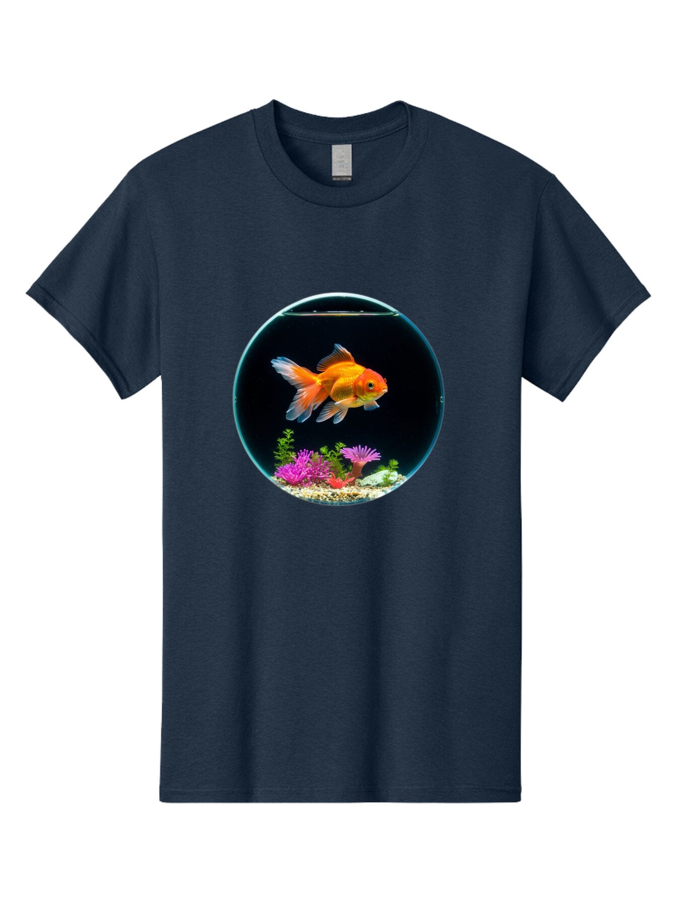 Goldfish-Bowl Men'S Graphic Tee, 100% Cotton, Comfortable Casual Summer Wear, Machine Washable, Vintage Camera, Old Camera, Antique Camera, Black Camera, Classic Photography, Photography Equipment, Nostalgic Device, Film Camera, Camera Art Bam561