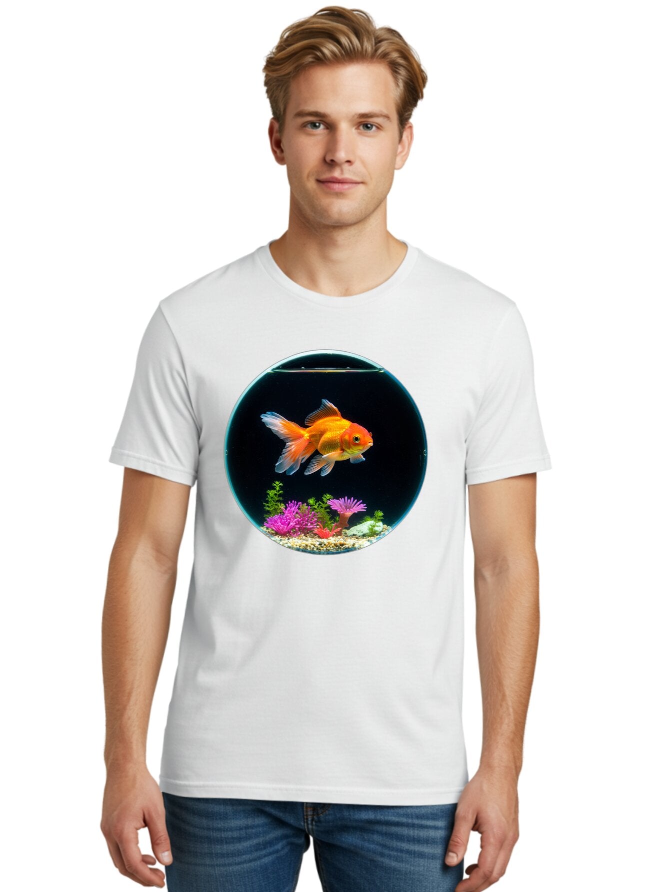 Goldfish-Bowl Men'S Graphic Tee, 100% Cotton, Comfortable Casual Summer Wear, Machine Washable, Vintage Camera, Old Camera, Antique Camera, Black Camera, Classic Photography, Photography Equipment, Nostalgic Device, Film Camera, Camera Art Bam561 16