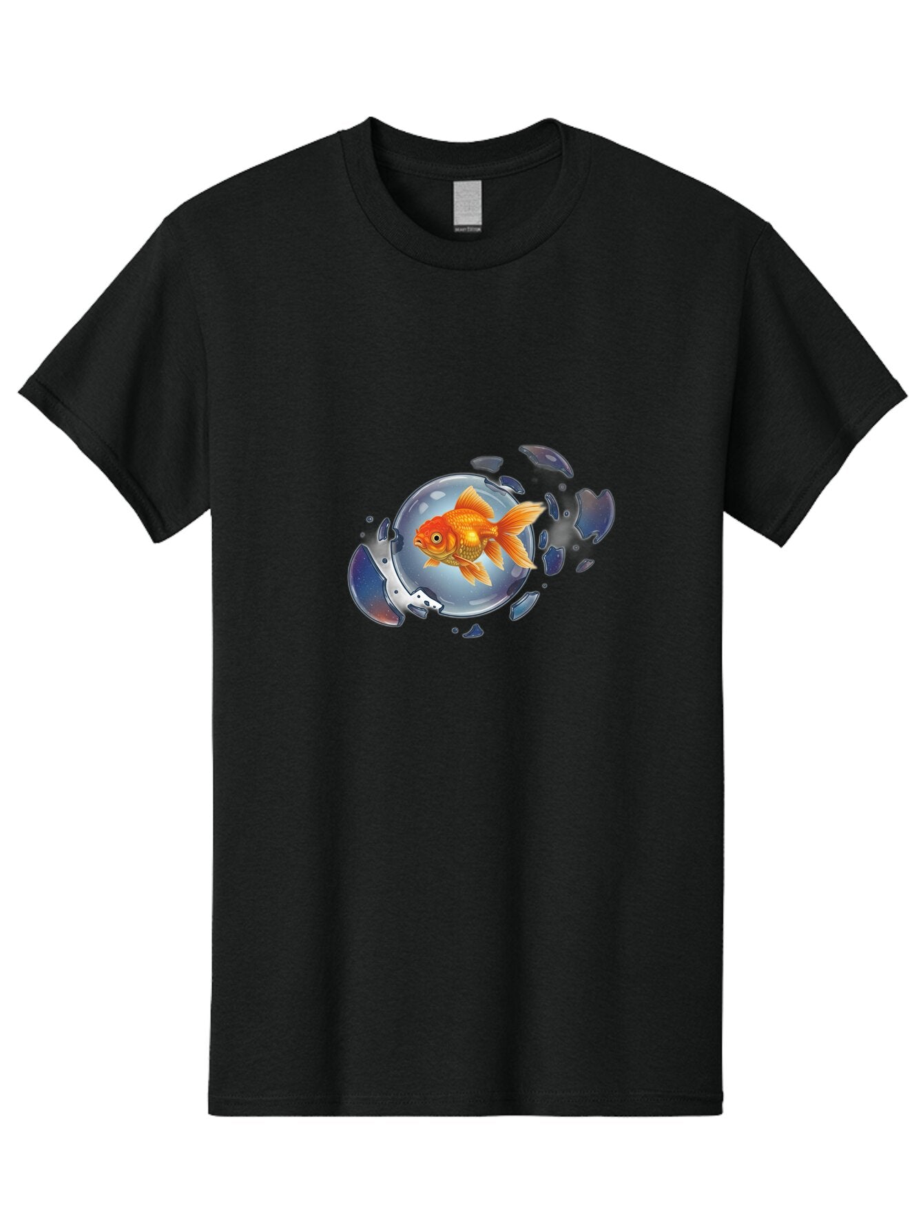Goldfish-Breaking-Free Men'S Graphic Tee, 100% Cotton, Comfortable Casual Summer Wear, Machine Washable, Vintage Camera, Old Camera, Antique Camera, Black Camera, Classic Photography, Photography Equipment, Nostalgic Device, Film Camera, Bam562 10
