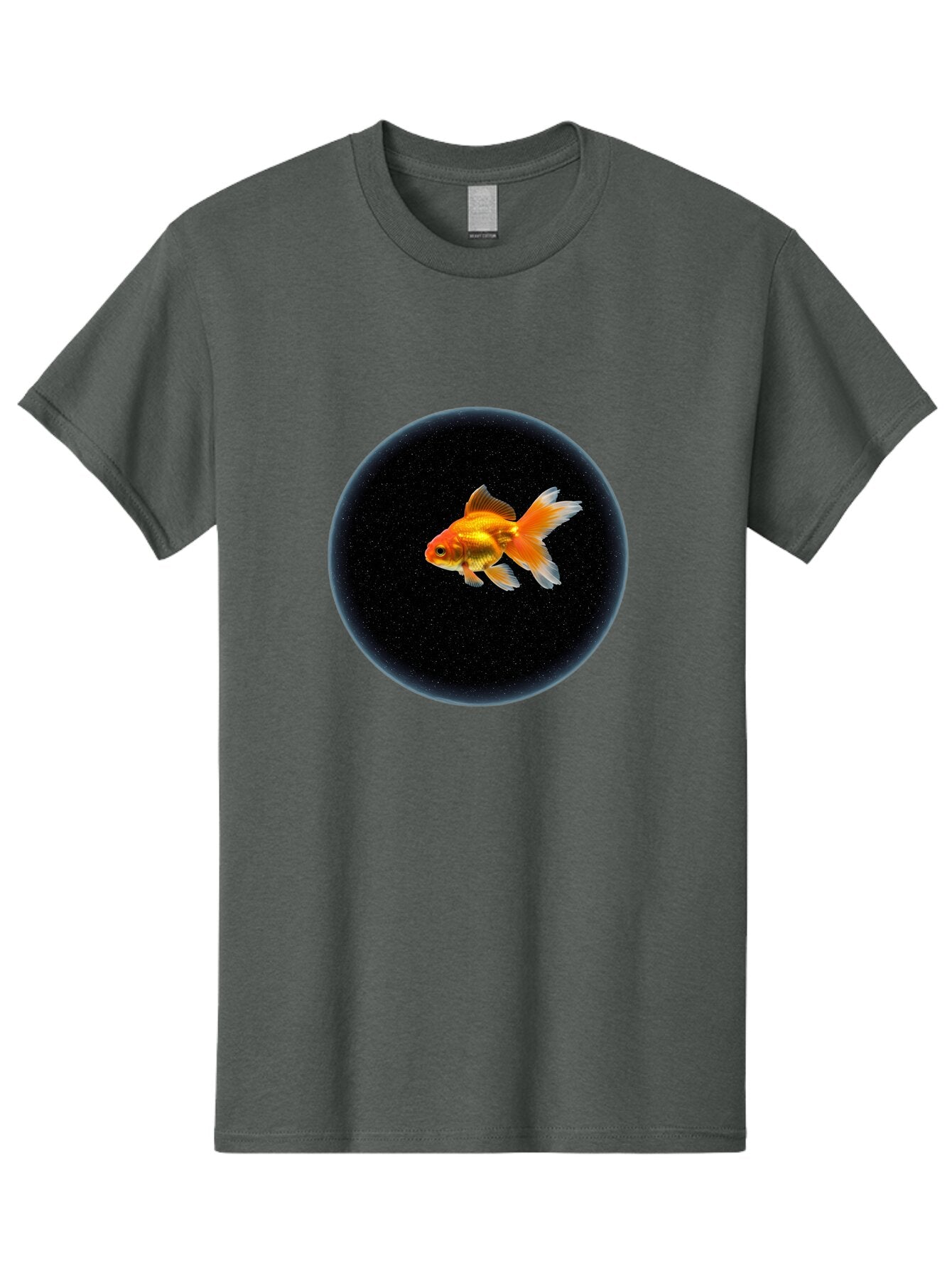 Goldfish-In-Black-Circle Men'S Graphic Tee, 100% Cotton, Comfortable Casual Summer Wear, Machine Washable, Vintage Camera, Old Camera, Antique Camera, Black Camera, Classic Photography, Photography Equipment, Nostalgic Device, Film Camera, Bam563 14