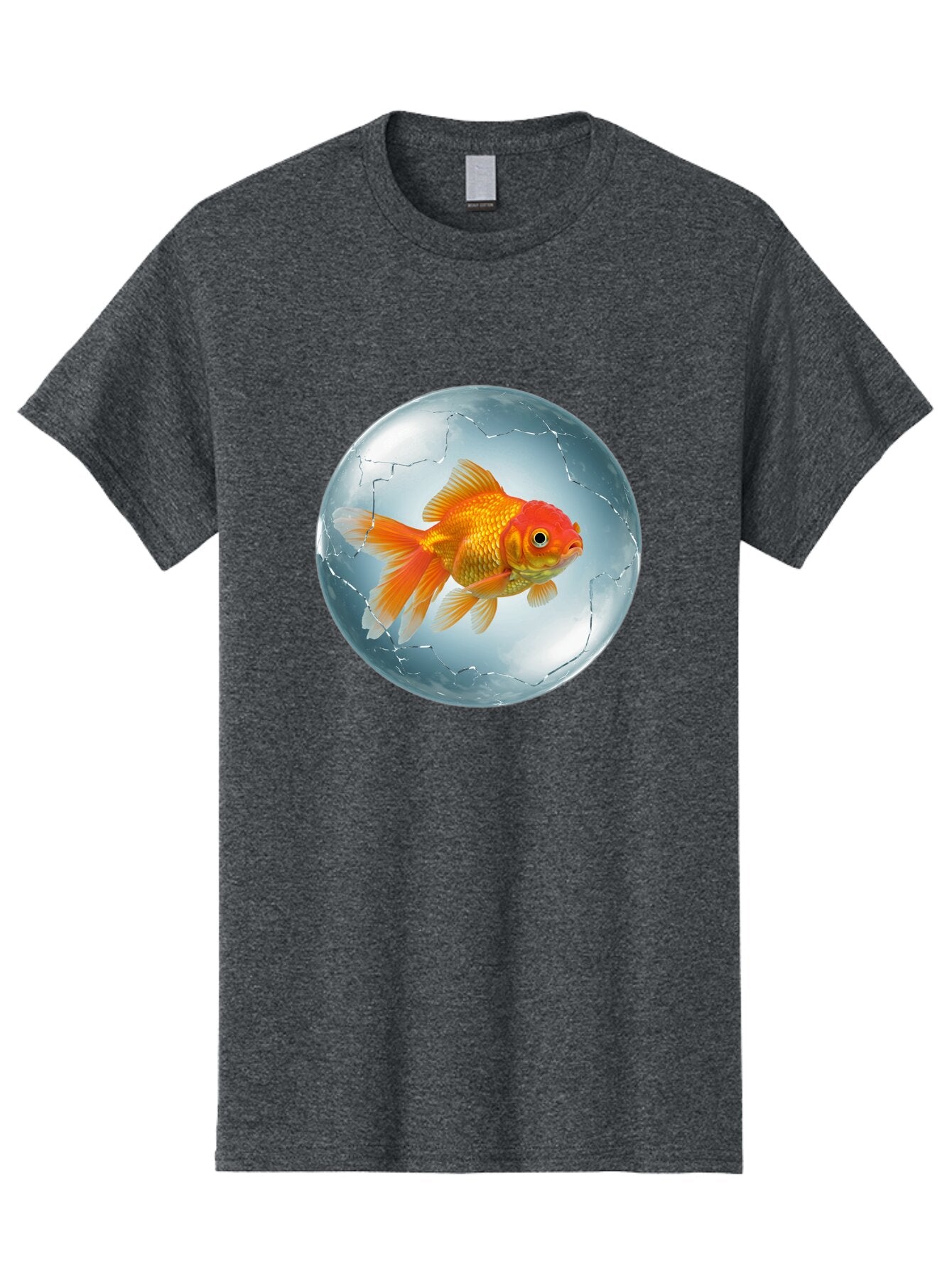 Goldfish-In-Broken-Glass Men'S Graphic Tee, 100% Cotton, Comfortable Casual Summer Wear, Machine Washable, Vintage Camera, Old Camera, Antique Camera, Black Camera, Classic Photography, Photography Equipment, Nostalgic Device, Film Camera, Bam565 6