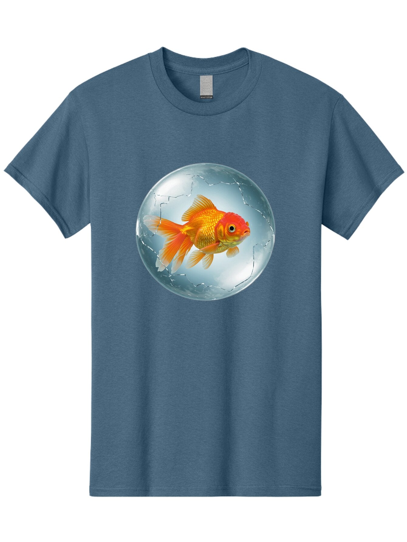 Goldfish-In-Broken-Glass Men'S Graphic Tee, 100% Cotton, Comfortable Casual Summer Wear, Machine Washable, Vintage Camera, Old Camera, Antique Camera, Black Camera, Classic Photography, Photography Equipment, Nostalgic Device, Film Camera, Bam565 10