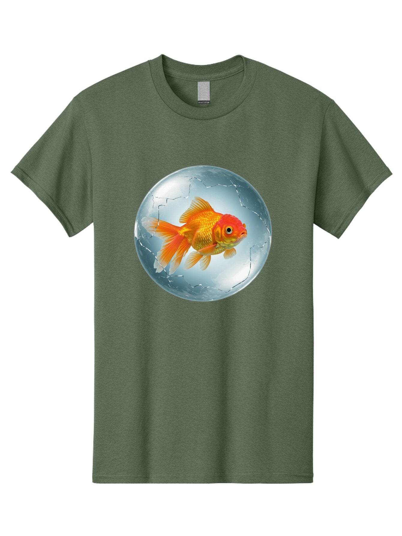 Goldfish-In-Broken-Glass Men'S Graphic Tee, 100% Cotton, Comfortable Casual Summer Wear, Machine Washable, Vintage Camera, Old Camera, Antique Camera, Black Camera, Classic Photography, Photography Equipment, Nostalgic Device, Film Camera, Bam565 8