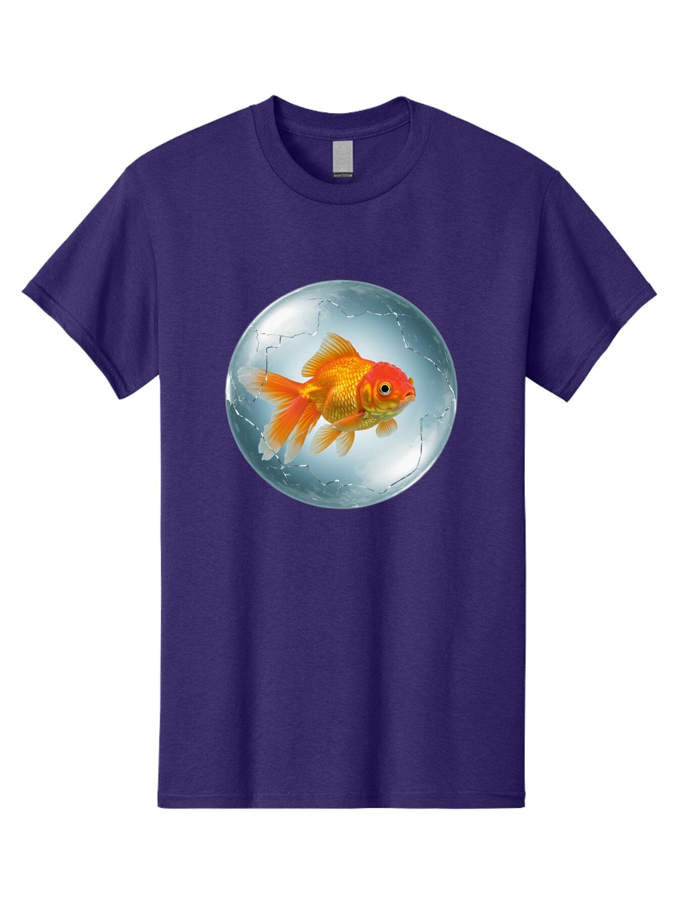 Goldfish-In-Broken-Glass Men'S Graphic Tee, 100% Cotton, Comfortable Casual Summer Wear, Machine Washable, Vintage Camera, Old Camera, Antique Camera, Black Camera, Classic Photography, Photography Equipment, Nostalgic Device, Film Camera, Bam565