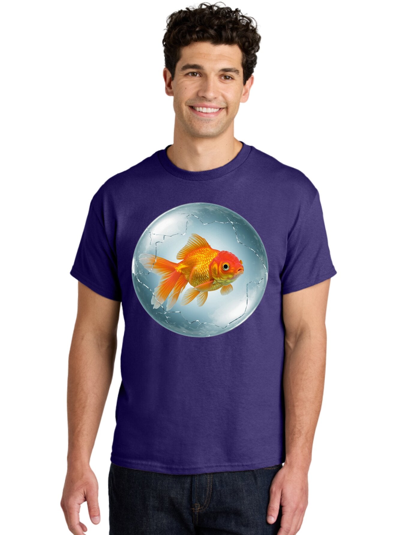 Goldfish-In-Broken-Glass Men'S Graphic Tee, 100% Cotton, Comfortable Casual Summer Wear, Machine Washable, Vintage Camera, Old Camera, Antique Camera, Black Camera, Classic Photography, Photography Equipment, Nostalgic Device, Film Camera, Bam565 19