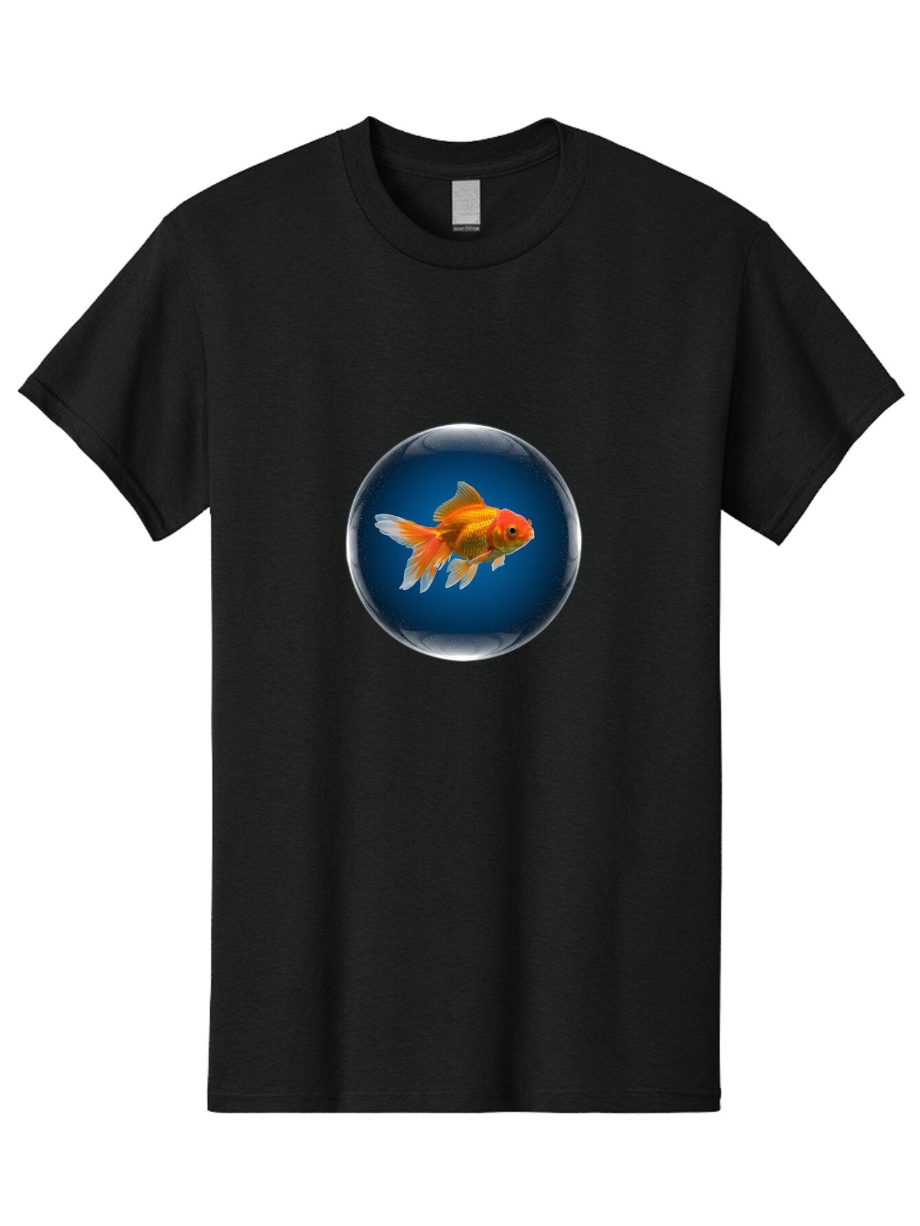 Goldfish-In-Glass-Ball Men'S Graphic Tee, 100% Cotton, Comfortable Casual Summer Wear, Machine Washable, Vintage Camera, Old Camera, Antique Camera, Black Camera, Classic Photography, Photography Equipment, Nostalgic Device, Film Camera, Bam566 14