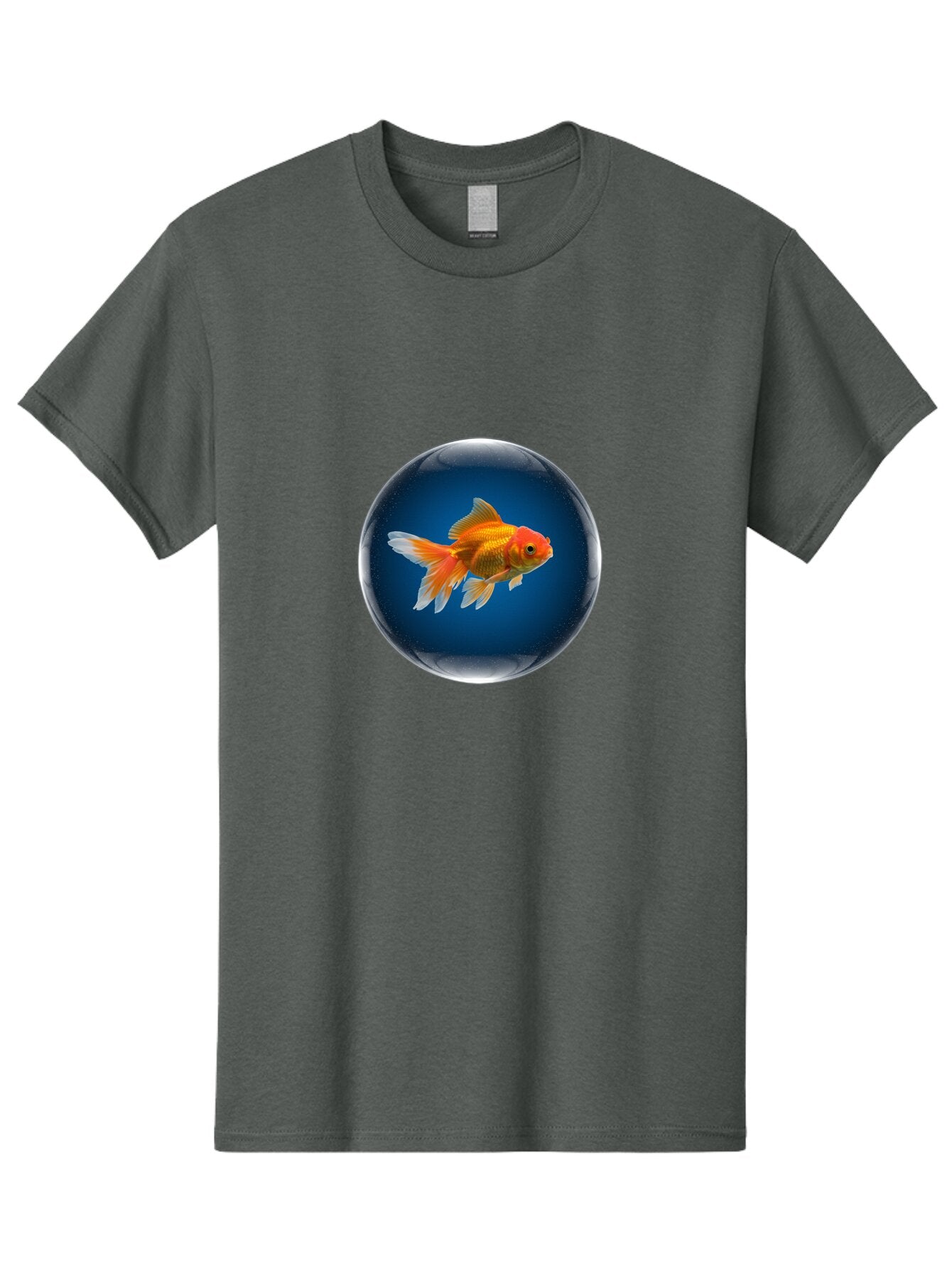 Goldfish-In-Glass-Ball Men'S Graphic Tee, 100% Cotton, Comfortable Casual Summer Wear, Machine Washable, Vintage Camera, Old Camera, Antique Camera, Black Camera, Classic Photography, Photography Equipment, Nostalgic Device, Film Camera, Bam566 15