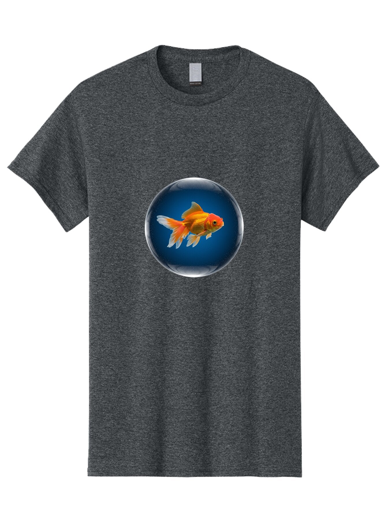 Goldfish-In-Glass-Ball Men'S Graphic Tee, 100% Cotton, Comfortable Casual Summer Wear, Machine Washable, Vintage Camera, Old Camera, Antique Camera, Black Camera, Classic Photography, Photography Equipment, Nostalgic Device, Film Camera, Bam566 6