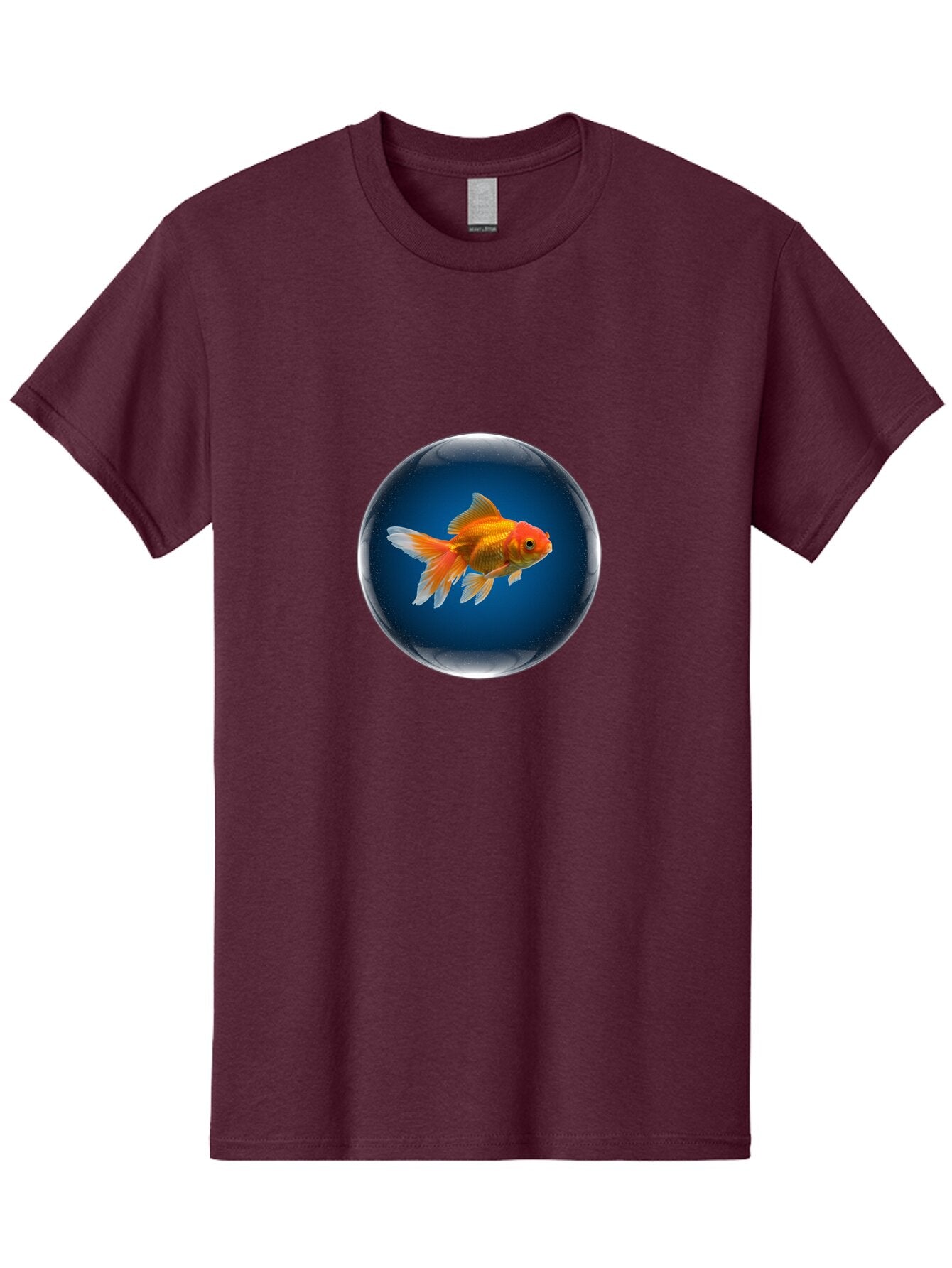 Goldfish-In-Glass-Ball Men'S Graphic Tee, 100% Cotton, Comfortable Casual Summer Wear, Machine Washable, Vintage Camera, Old Camera, Antique Camera, Black Camera, Classic Photography, Photography Equipment, Nostalgic Device, Film Camera, Bam566 10