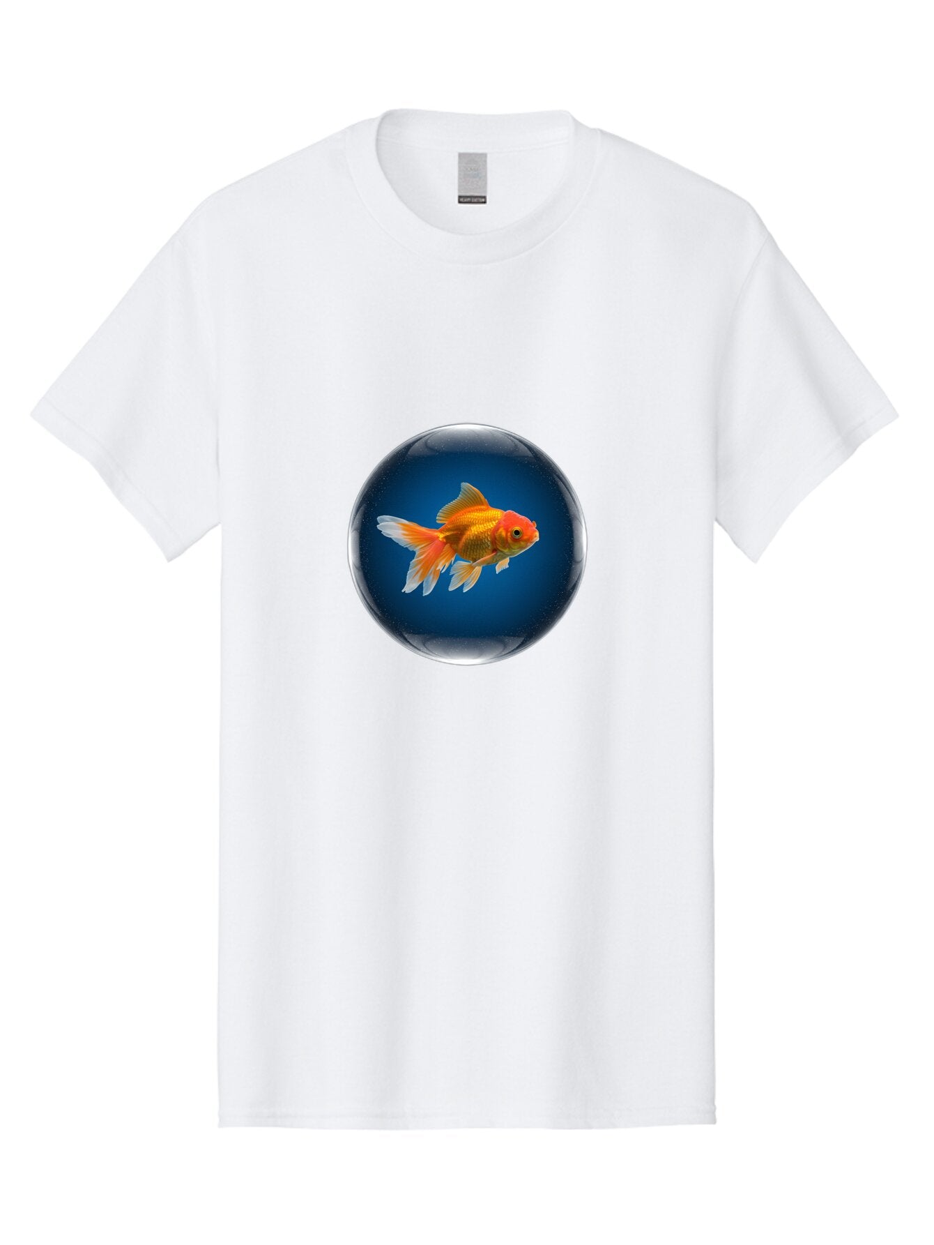 Goldfish-In-Glass-Ball Men'S Graphic Tee, 100% Cotton, Comfortable Casual Summer Wear, Machine Washable, Vintage Camera, Old Camera, Antique Camera, Black Camera, Classic Photography, Photography Equipment, Nostalgic Device, Film Camera, Bam566 3
