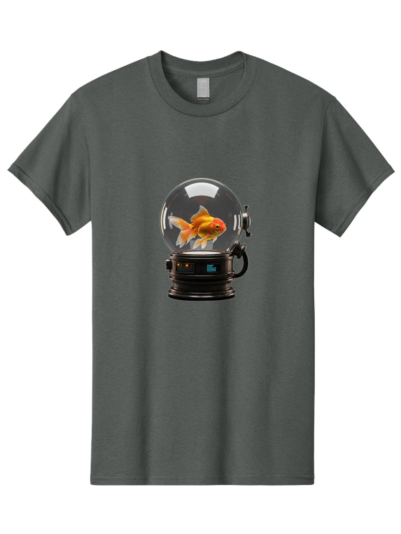 Goldfish-In-Glass-Globe Men'S Graphic Tee, 100% Cotton, Comfortable Casual Summer Wear, Machine Washable, Vintage Camera, Old Camera, Antique Camera, Black Camera, Classic Photography, Photography Equipment, Nostalgic Device, Film Camera, Bam567 4