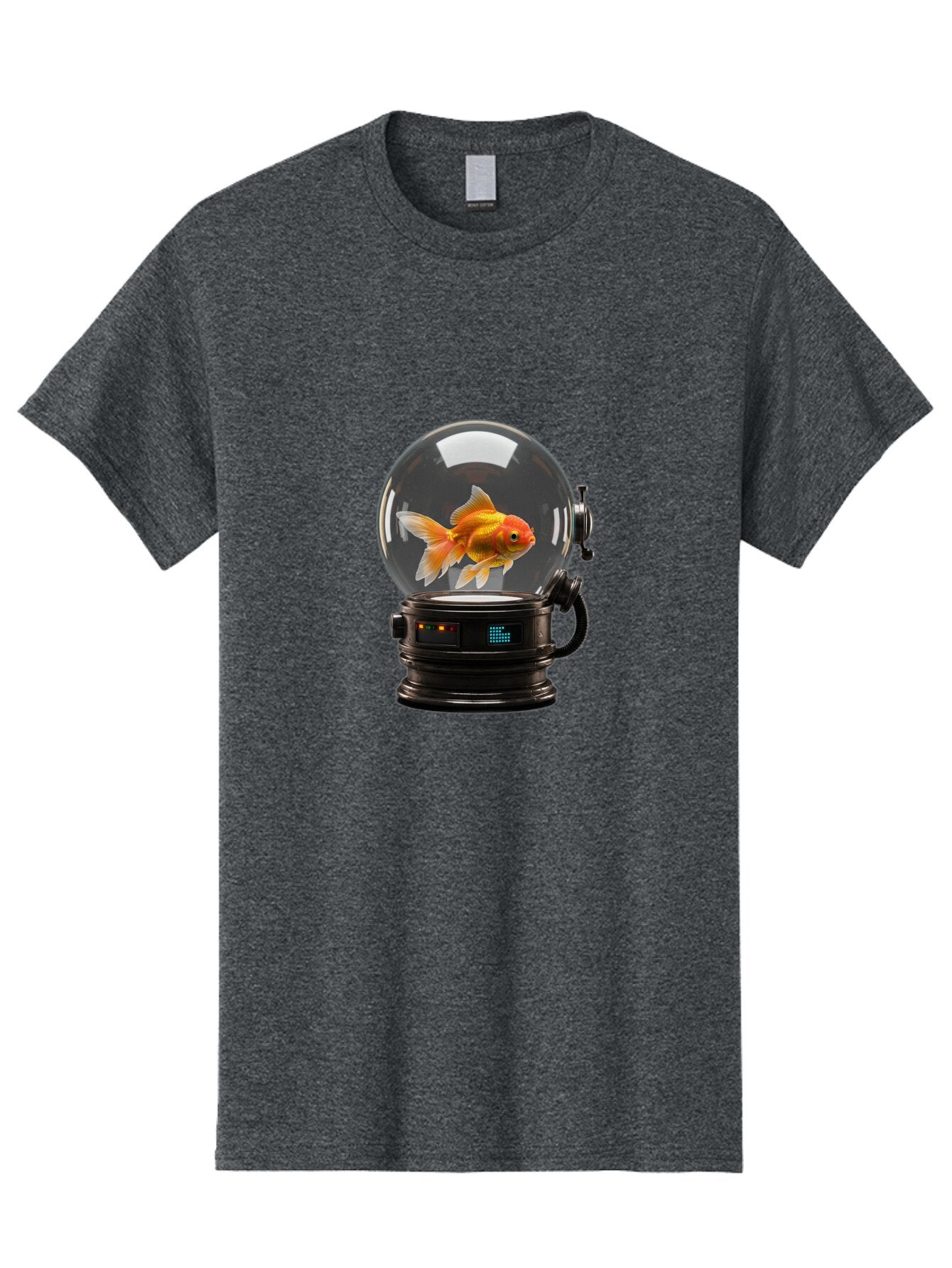 Goldfish-In-Glass-Globe Men'S Graphic Tee, 100% Cotton, Comfortable Casual Summer Wear, Machine Washable, Vintage Camera, Old Camera, Antique Camera, Black Camera, Classic Photography, Photography Equipment, Nostalgic Device, Film Camera, Bam567