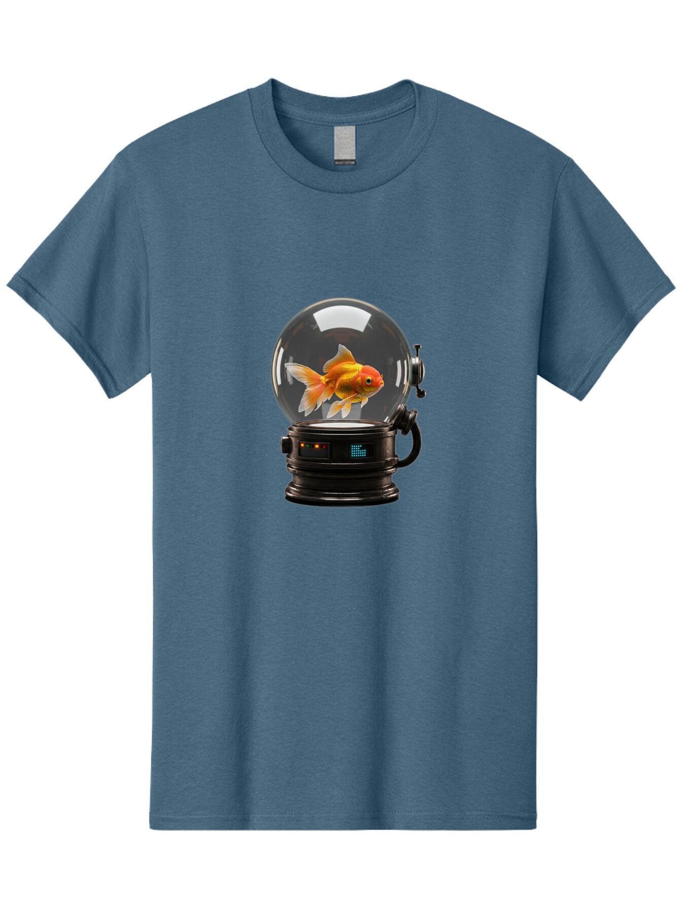 Goldfish-In-Glass-Globe Men'S Graphic Tee, 100% Cotton, Comfortable Casual Summer Wear, Machine Washable, Vintage Camera, Old Camera, Antique Camera, Black Camera, Classic Photography, Photography Equipment, Nostalgic Device, Film Camera, Bam567 5