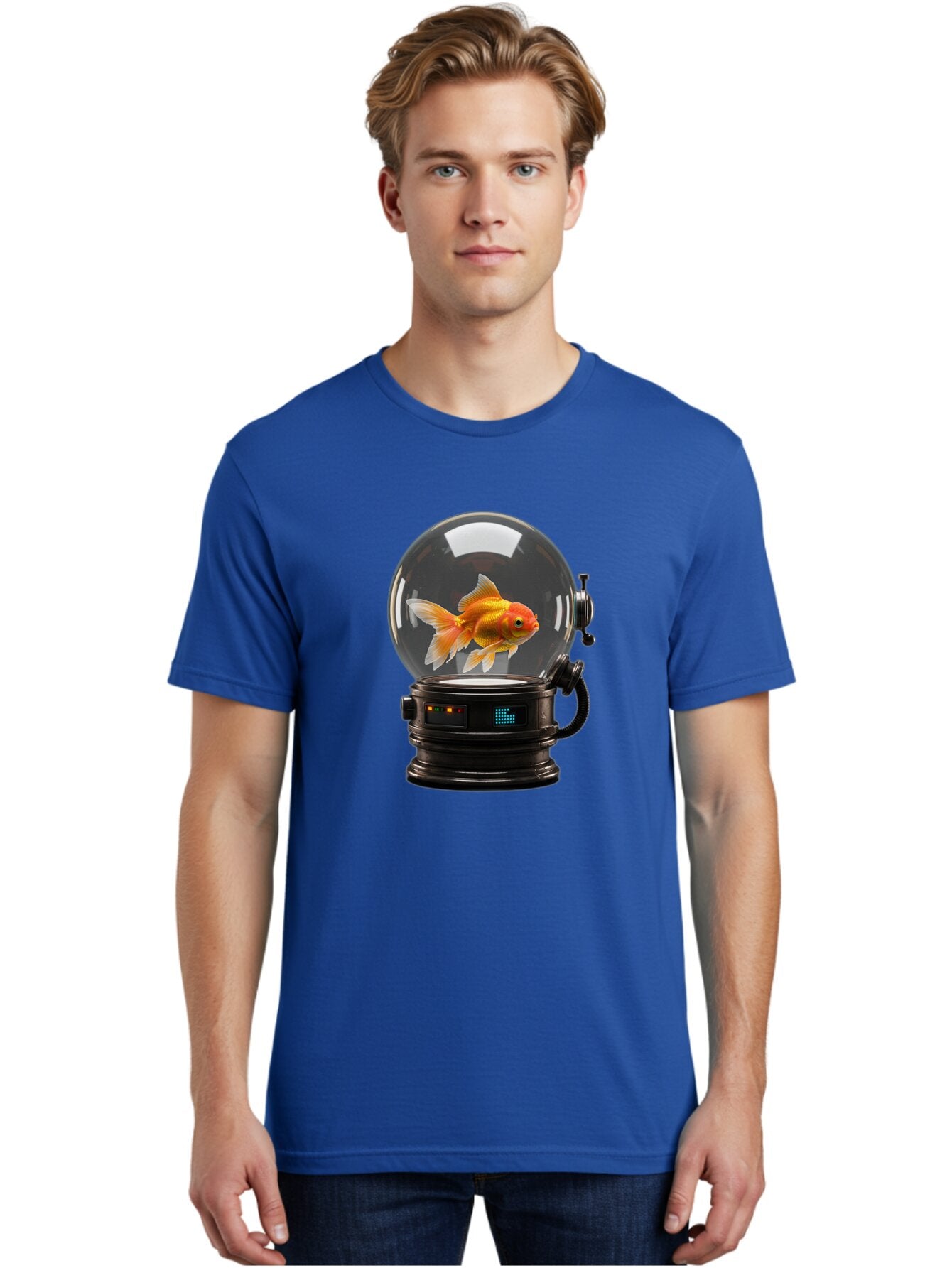 Goldfish-In-Glass-Globe Men'S Graphic Tee, 100% Cotton, Comfortable Casual Summer Wear, Machine Washable, Vintage Camera, Old Camera, Antique Camera, Black Camera, Classic Photography, Photography Equipment, Nostalgic Device, Film Camera, Bam567 20