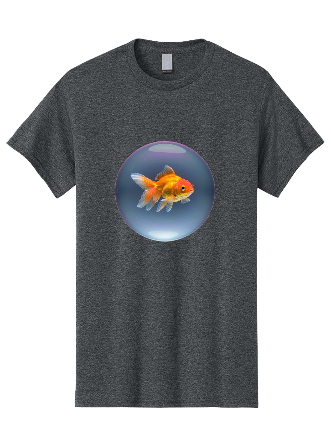 Goldfish-In-Glass-Orb Men'S Graphic Tee, 100% Cotton, Comfortable Casual Summer Wear, Machine Washable, Vintage Camera, Old Camera, Antique Camera, Black Camera, Classic Photography, Photography Equipment, Nostalgic Device, Film Camera, Bam568 7