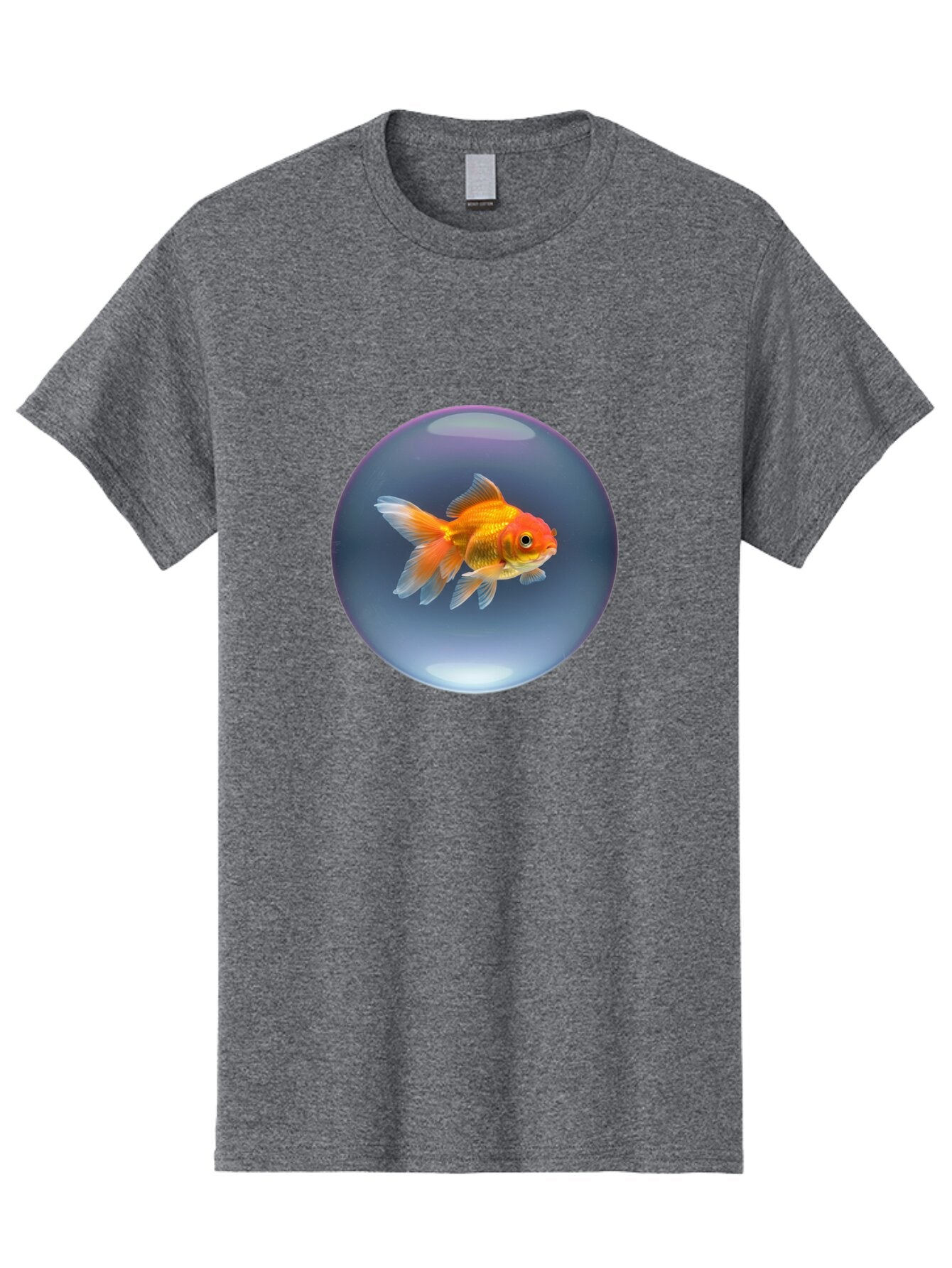 Goldfish-In-Glass-Orb Men'S Graphic Tee, 100% Cotton, Comfortable Casual Summer Wear, Machine Washable, Vintage Camera, Old Camera, Antique Camera, Black Camera, Classic Photography, Photography Equipment, Nostalgic Device, Film Camera, Bam568 8