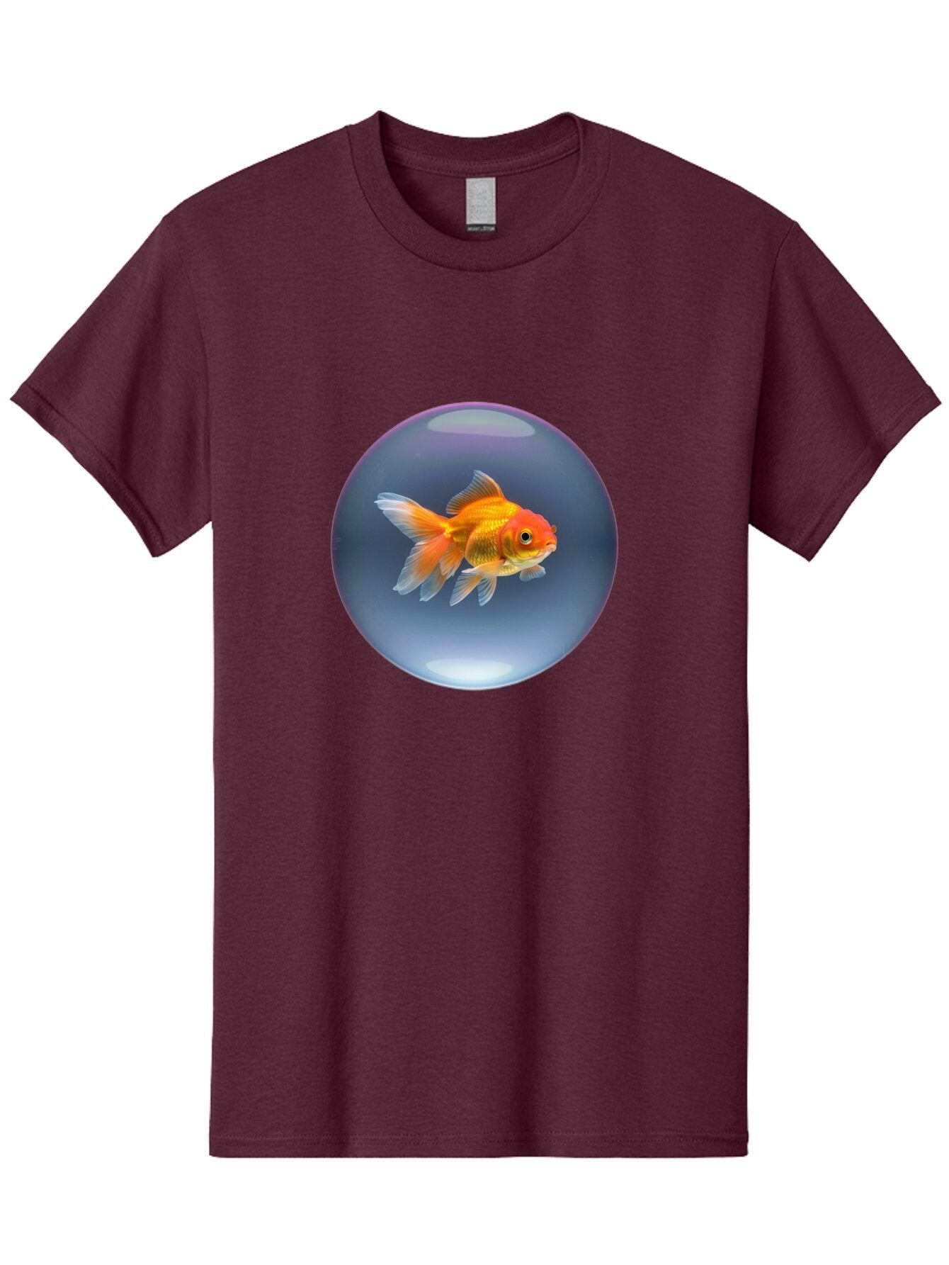 Goldfish-In-Glass-Orb Men'S Graphic Tee, 100% Cotton, Comfortable Casual Summer Wear, Machine Washable, Vintage Camera, Old Camera, Antique Camera, Black Camera, Classic Photography, Photography Equipment, Nostalgic Device, Film Camera, Bam568 9