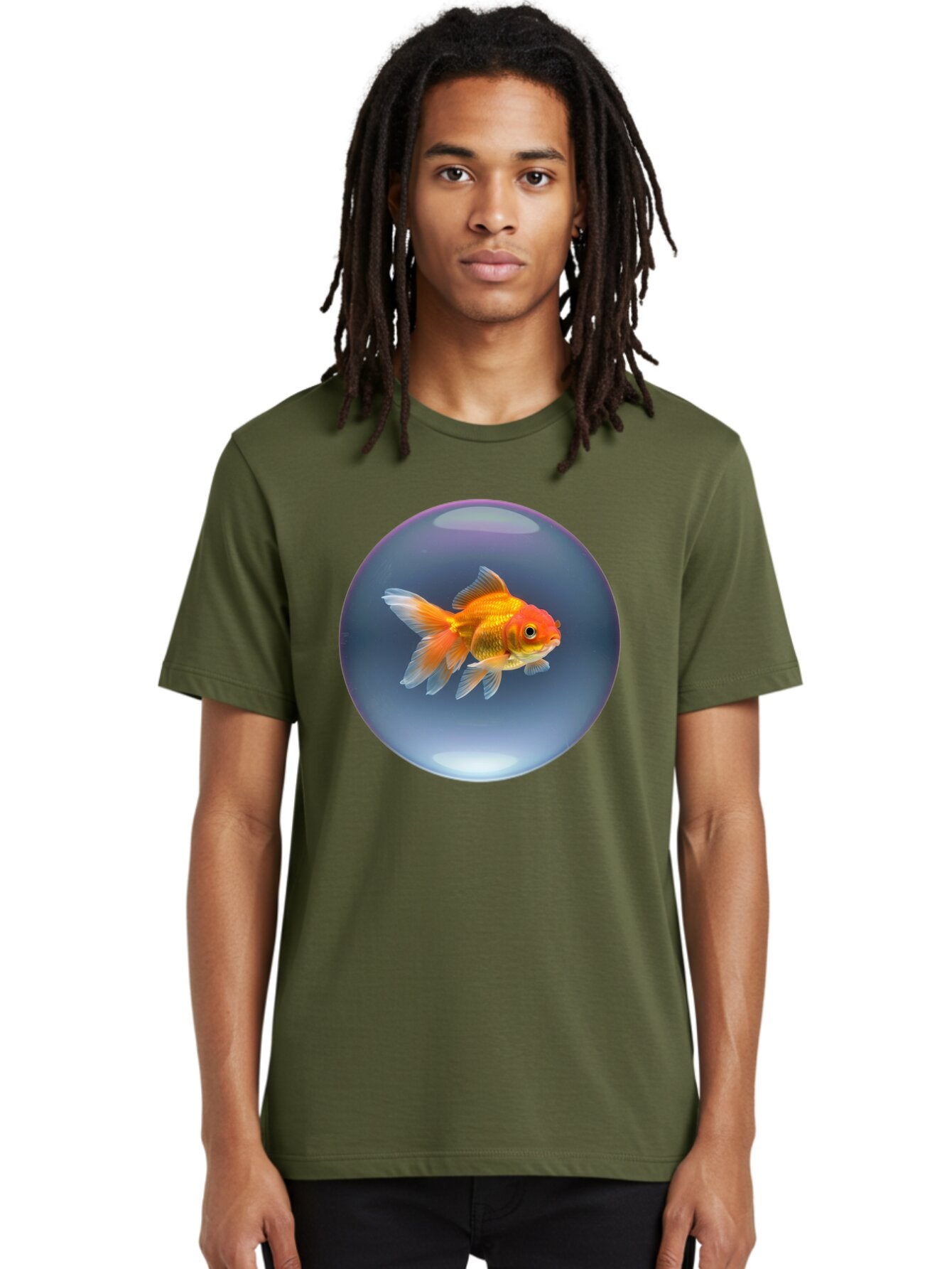 Goldfish-In-Glass-Orb Men'S Graphic Tee, 100% Cotton, Comfortable Casual Summer Wear, Machine Washable, Vintage Camera, Old Camera, Antique Camera, Black Camera, Classic Photography, Photography Equipment, Nostalgic Device, Film Camera, Bam568 23