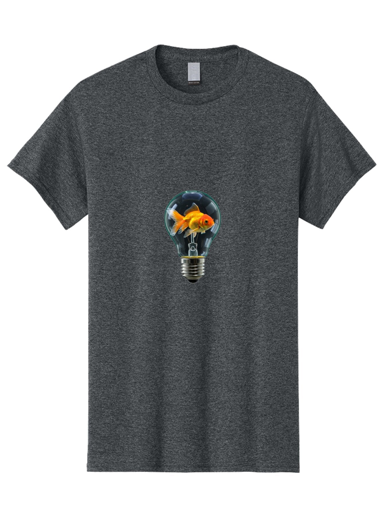 Goldfish-In-Lightbulb Men'S Graphic Tee, 100% Cotton, Comfortable Casual Summer Wear, Machine Washable, Vintage Camera, Old Camera, Antique Camera, Black Camera, Classic Photography, Photography Equipment, Nostalgic Device, Film Camera, Bam569 10