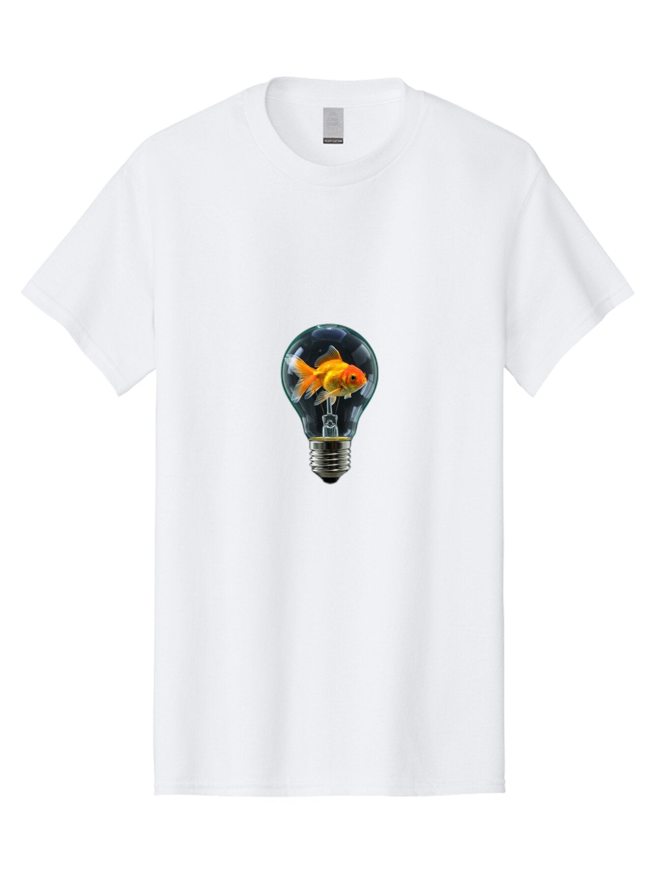 Goldfish-In-Lightbulb Men'S Graphic Tee, 100% Cotton, Comfortable Casual Summer Wear, Machine Washable, Vintage Camera, Old Camera, Antique Camera, Black Camera, Classic Photography, Photography Equipment, Nostalgic Device, Film Camera, Bam569 13