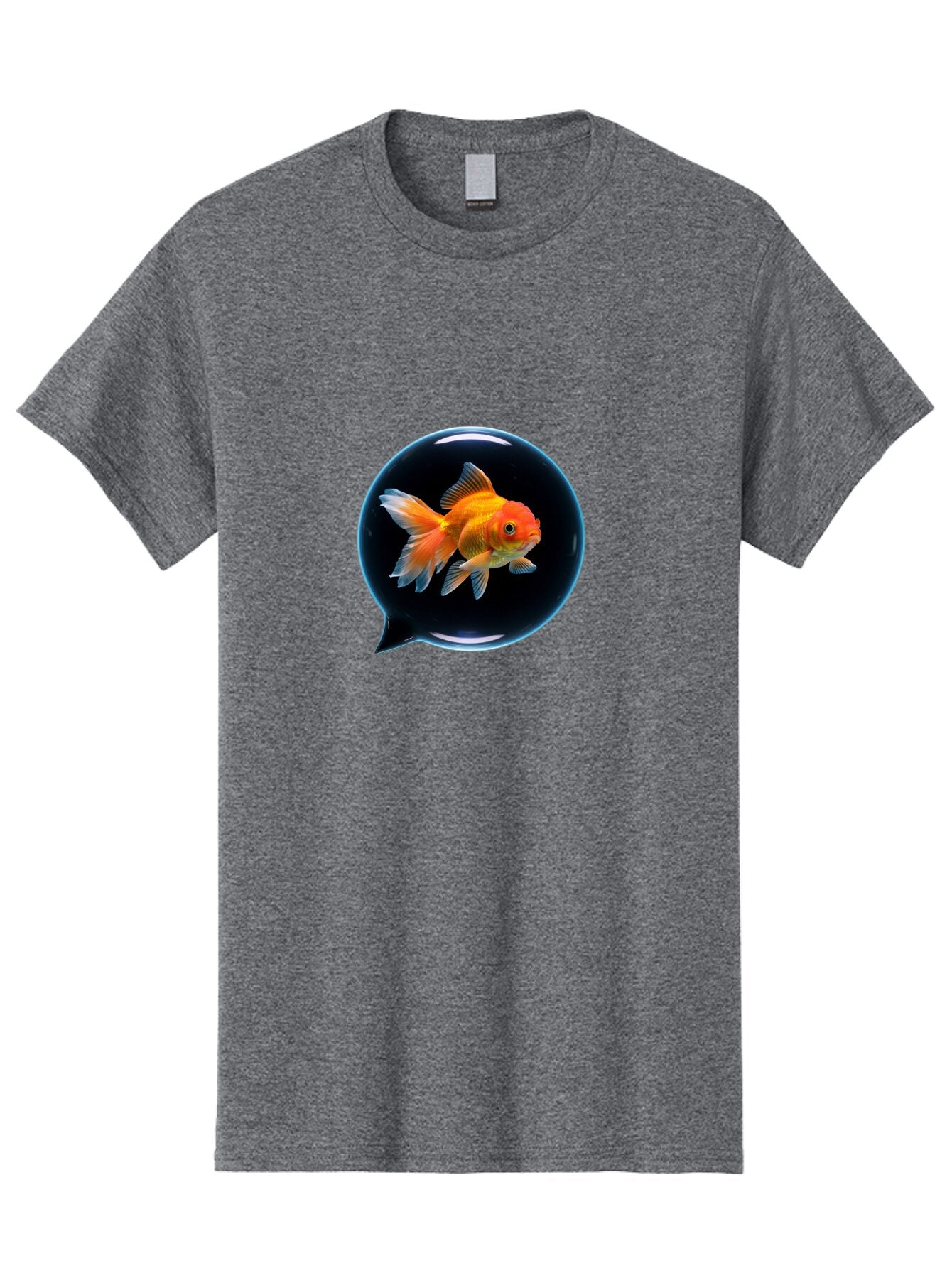 Goldfish-In-Speech-Bubble Men'S Graphic Tee, 100% Cotton, Comfortable Casual Summer Wear, Machine Washable, Vintage Camera, Old Camera, Antique Camera, Black Camera, Classic Photography, Photography Equipment, Nostalgic Device, Film Camera, Bam571 9