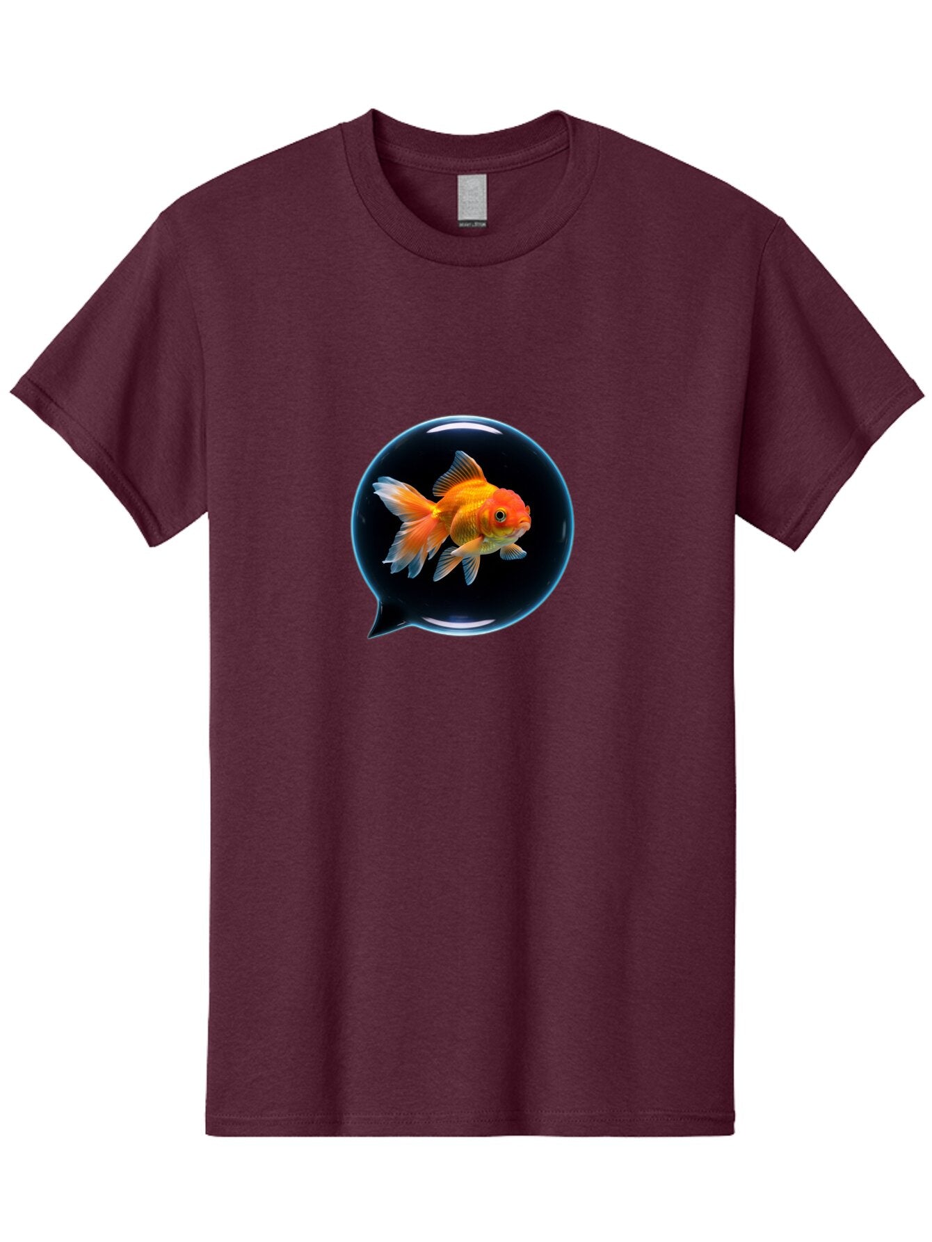 Goldfish-In-Speech-Bubble Men'S Graphic Tee, 100% Cotton, Comfortable Casual Summer Wear, Machine Washable, Vintage Camera, Old Camera, Antique Camera, Black Camera, Classic Photography, Photography Equipment, Nostalgic Device, Film Camera, Bam571 10