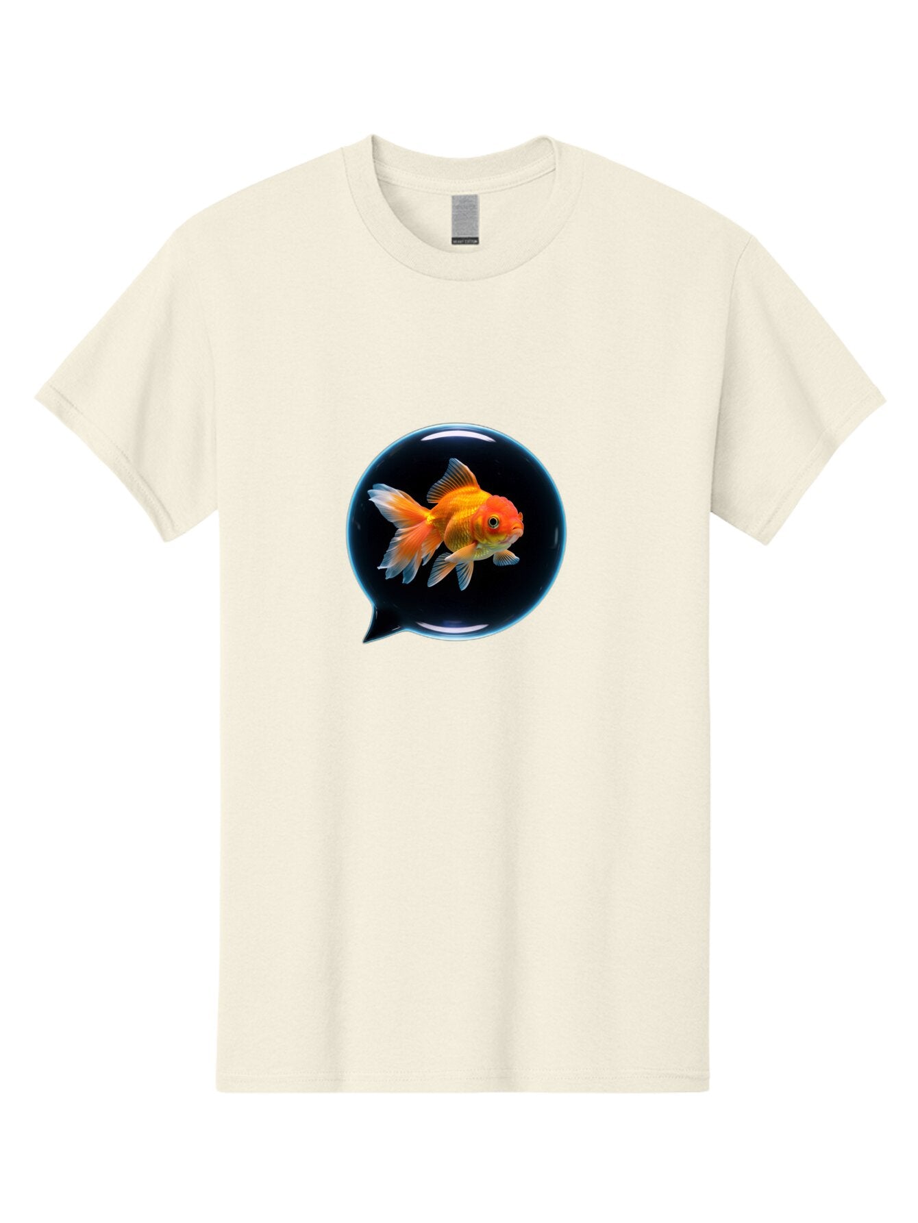 Goldfish-In-Speech-Bubble Men'S Graphic Tee, 100% Cotton, Comfortable Casual Summer Wear, Machine Washable, Vintage Camera, Old Camera, Antique Camera, Black Camera, Classic Photography, Photography Equipment, Nostalgic Device, Film Camera, Bam571 8