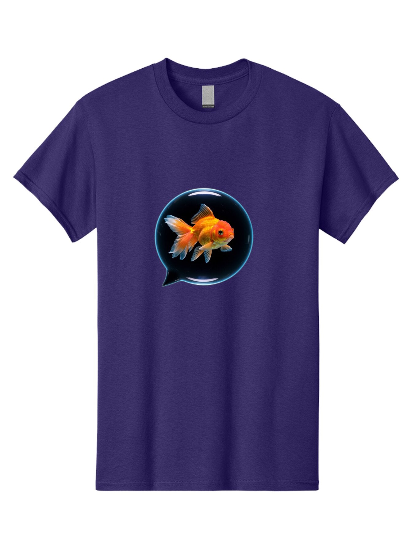 Goldfish-In-Speech-Bubble Men'S Graphic Tee, 100% Cotton, Comfortable Casual Summer Wear, Machine Washable, Vintage Camera, Old Camera, Antique Camera, Black Camera, Classic Photography, Photography Equipment, Nostalgic Device, Film Camera, Bam571 6