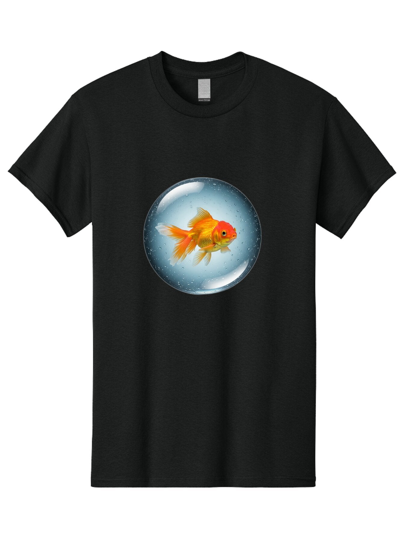 Goldfish-In-Sphere Men'S Graphic Tee, 100% Cotton, Comfortable Casual Summer Wear, Machine Washable, Vintage Camera, Old Camera, Antique Camera, Black Camera, Classic Photography, Photography Equipment, Nostalgic Device, Film Camera, Bam572 7