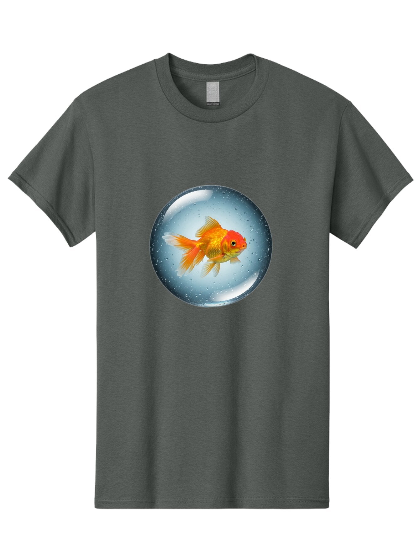 Goldfish-In-Sphere Men'S Graphic Tee, 100% Cotton, Comfortable Casual Summer Wear, Machine Washable, Vintage Camera, Old Camera, Antique Camera, Black Camera, Classic Photography, Photography Equipment, Nostalgic Device, Film Camera, Bam572 5