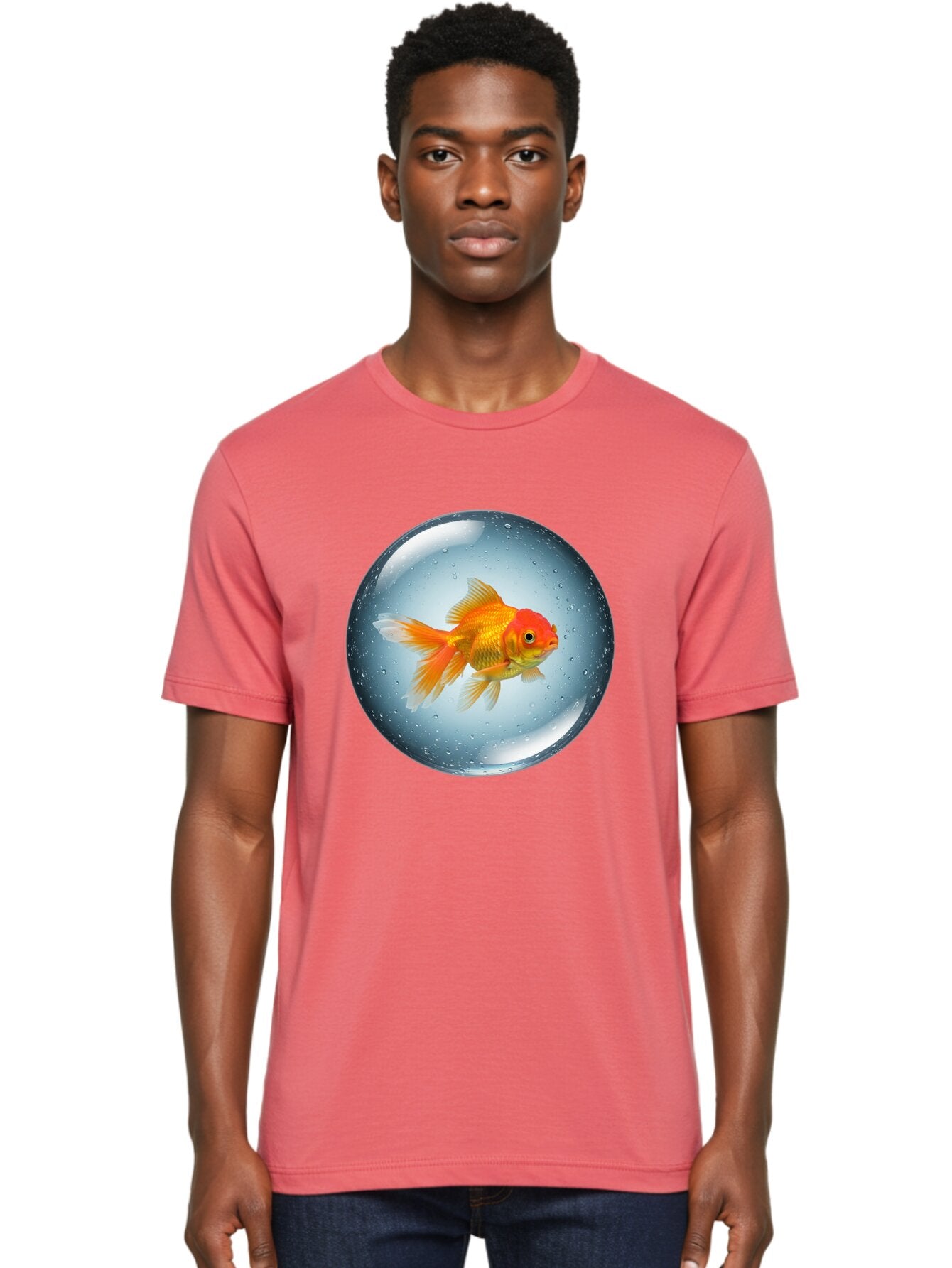 Goldfish-In-Sphere Men'S Graphic Tee, 100% Cotton, Comfortable Casual Summer Wear, Machine Washable, Vintage Camera, Old Camera, Antique Camera, Black Camera, Classic Photography, Photography Equipment, Nostalgic Device, Film Camera, Bam572 19