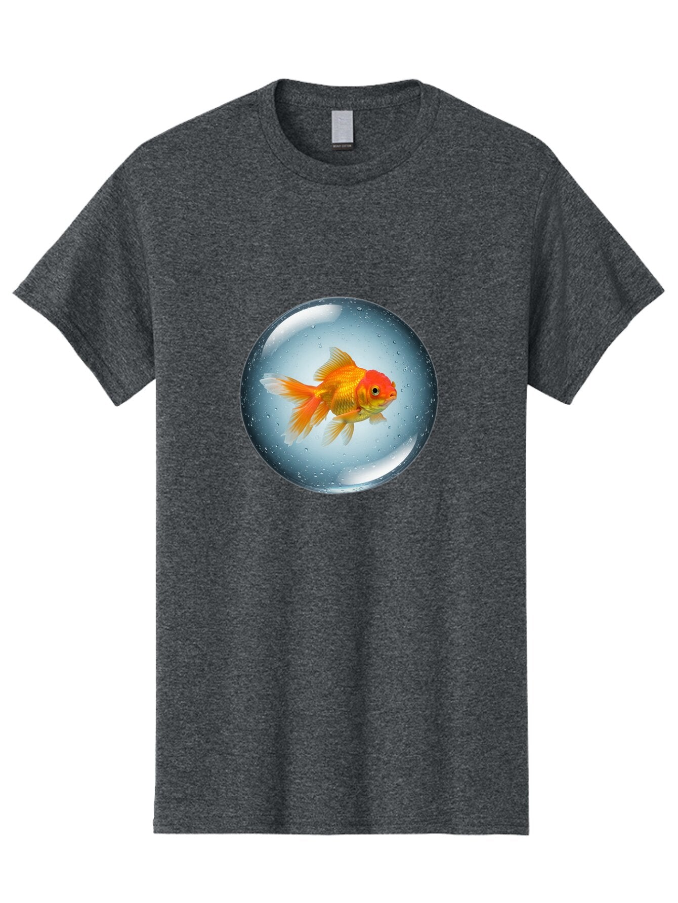 Goldfish-In-Sphere Men'S Graphic Tee, 100% Cotton, Comfortable Casual Summer Wear, Machine Washable, Vintage Camera, Old Camera, Antique Camera, Black Camera, Classic Photography, Photography Equipment, Nostalgic Device, Film Camera, Bam572 8