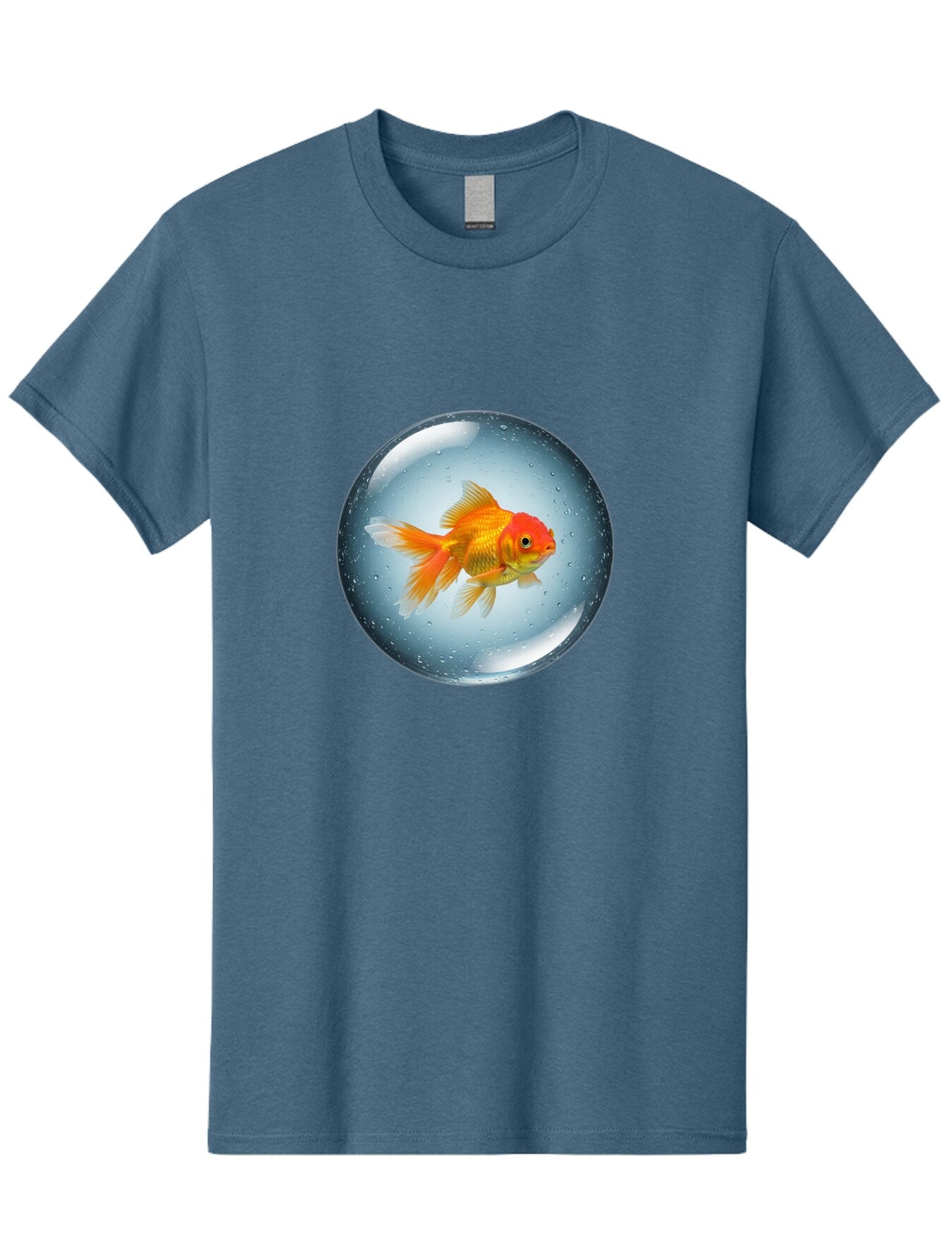 Goldfish-In-Sphere Men'S Graphic Tee, 100% Cotton, Comfortable Casual Summer Wear, Machine Washable, Vintage Camera, Old Camera, Antique Camera, Black Camera, Classic Photography, Photography Equipment, Nostalgic Device, Film Camera, Bam572