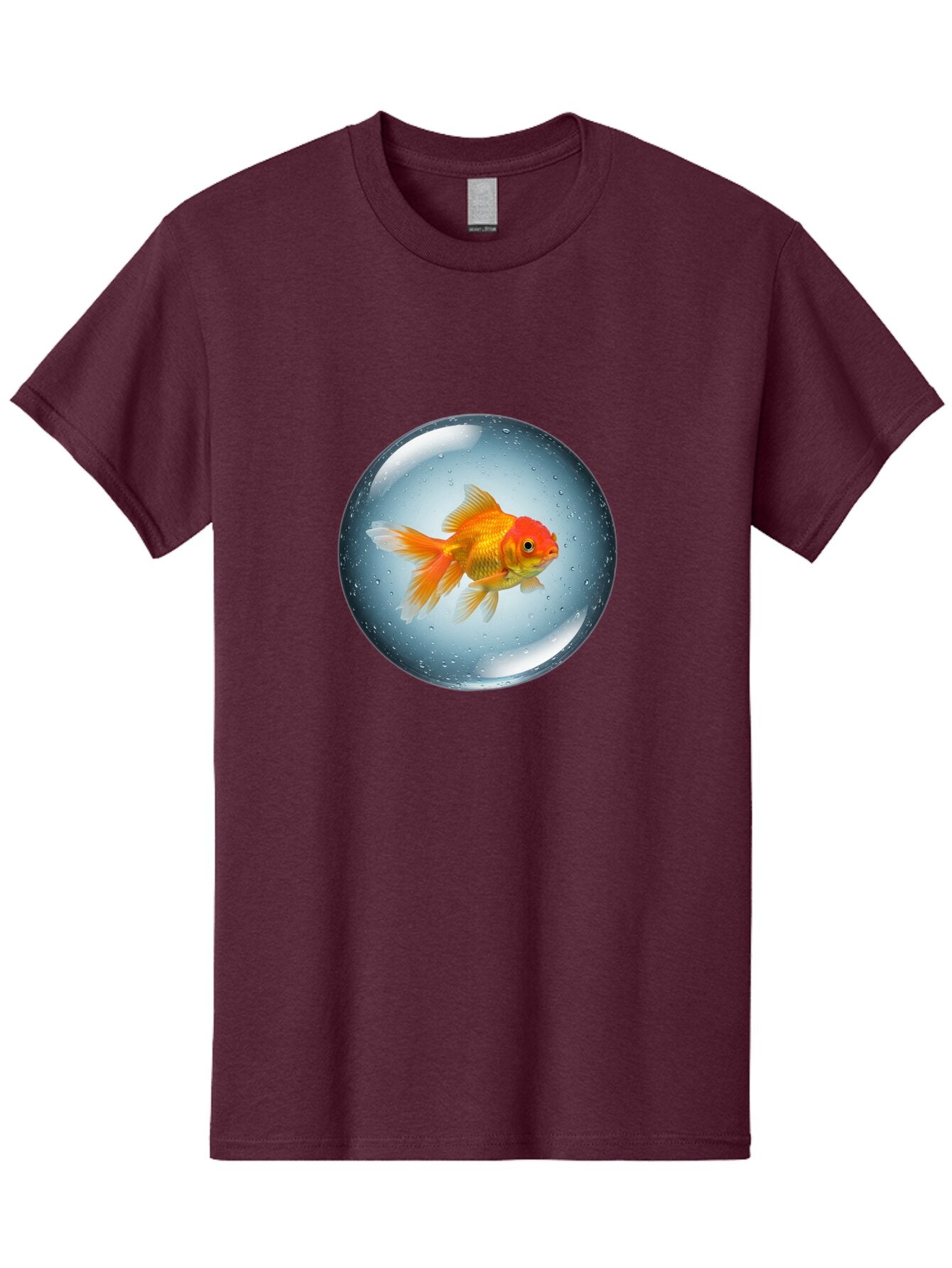 Goldfish-In-Sphere Men'S Graphic Tee, 100% Cotton, Comfortable Casual Summer Wear, Machine Washable, Vintage Camera, Old Camera, Antique Camera, Black Camera, Classic Photography, Photography Equipment, Nostalgic Device, Film Camera, Bam572 12
