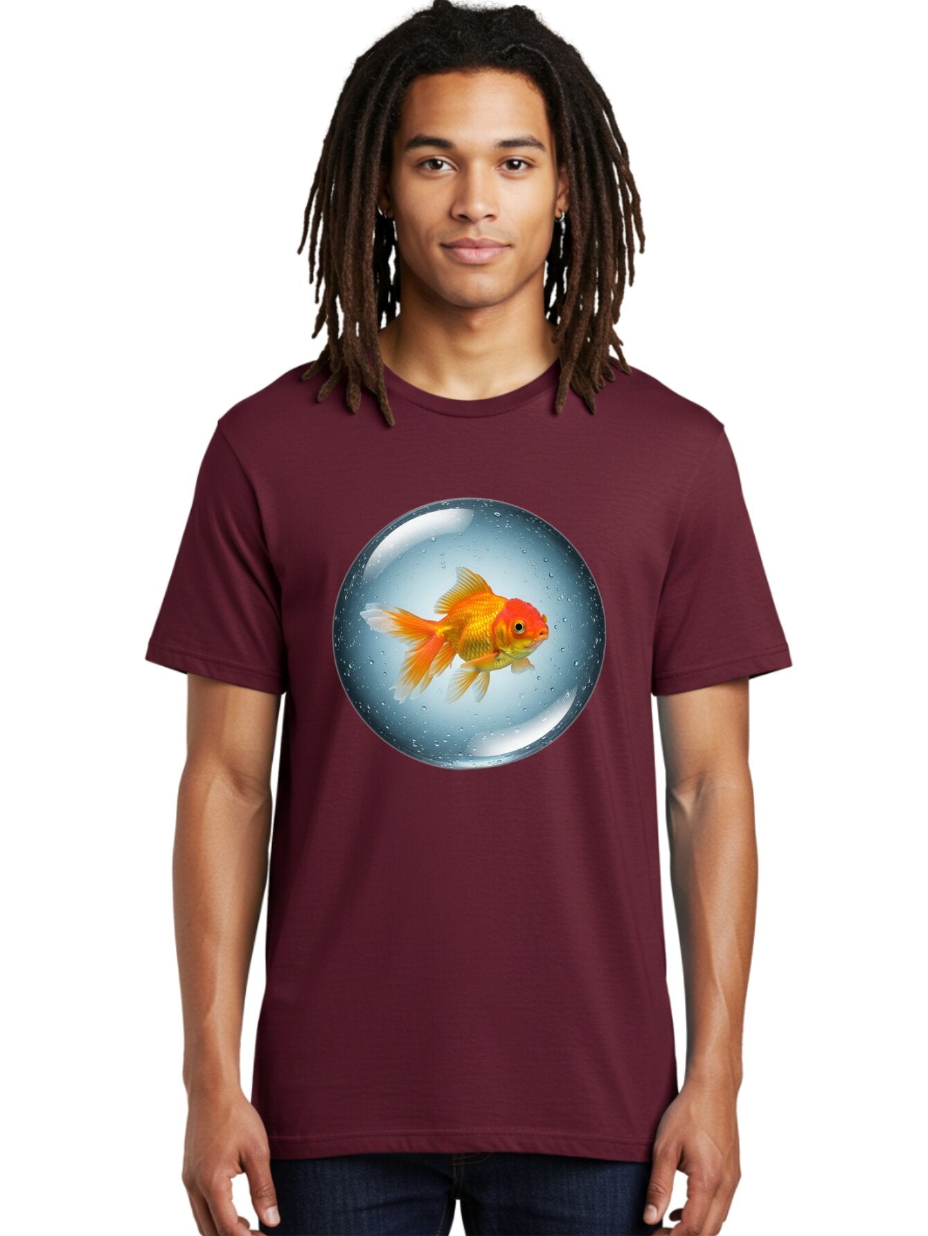 Goldfish-In-Sphere Men'S Graphic Tee, 100% Cotton, Comfortable Casual Summer Wear, Machine Washable, Vintage Camera, Old Camera, Antique Camera, Black Camera, Classic Photography, Photography Equipment, Nostalgic Device, Film Camera, Bam572 28